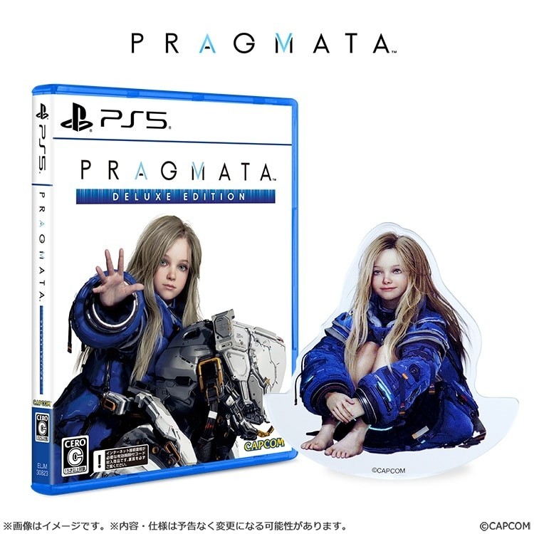[PS5] Pragmata Deluxe Edition Acrylic Block Set CAPCOM 2026 Limited- PreSale