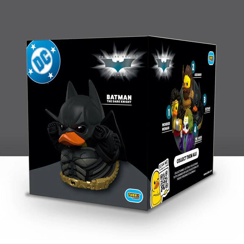 TUBBZ BOXED Edition DC Comics Batman The Dark Knight Official Duck Figure JEEP