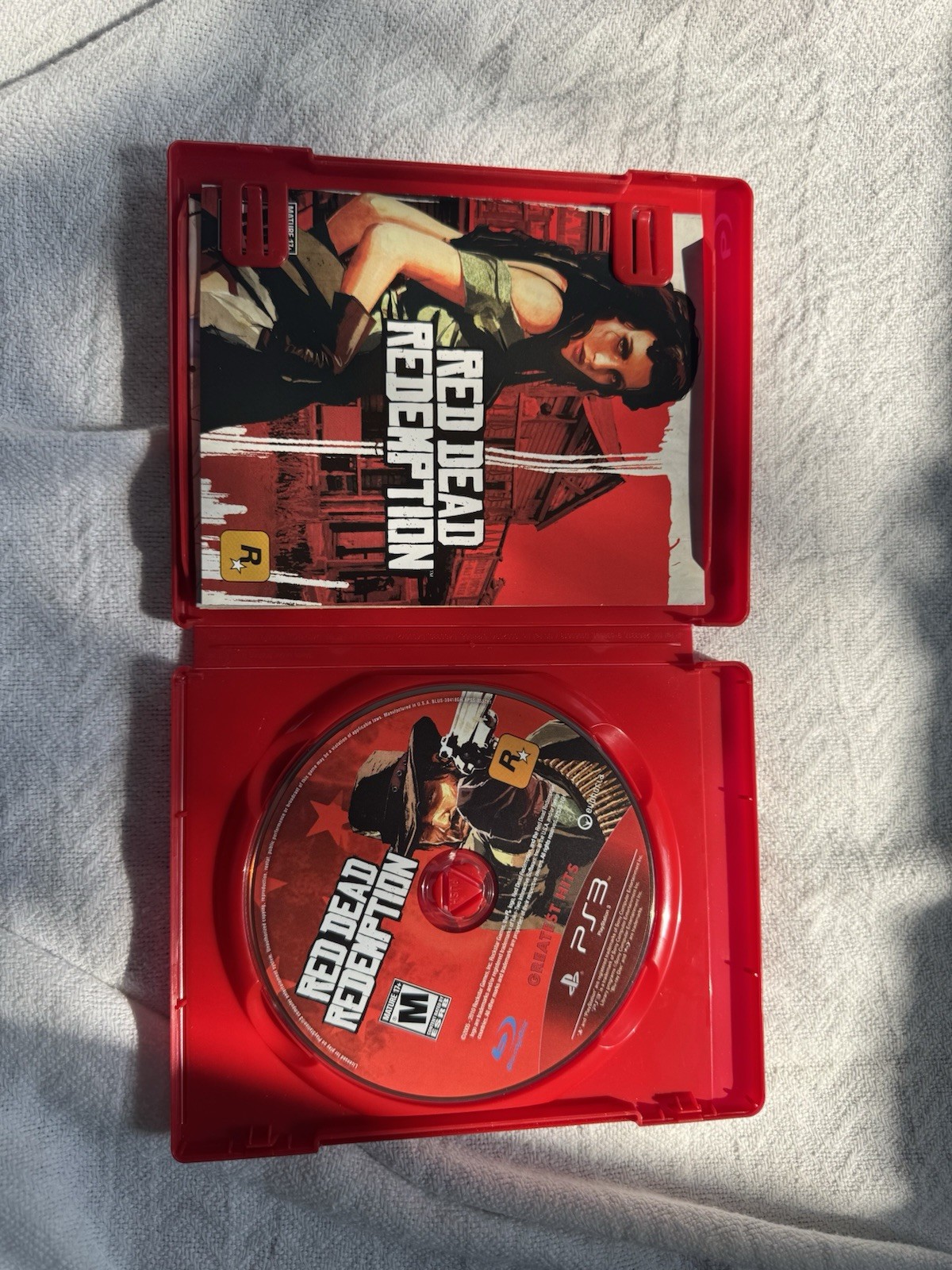 Red Dead Redemption Sony PlayStation 3 Greatest Hits PS3 Map Manual Included