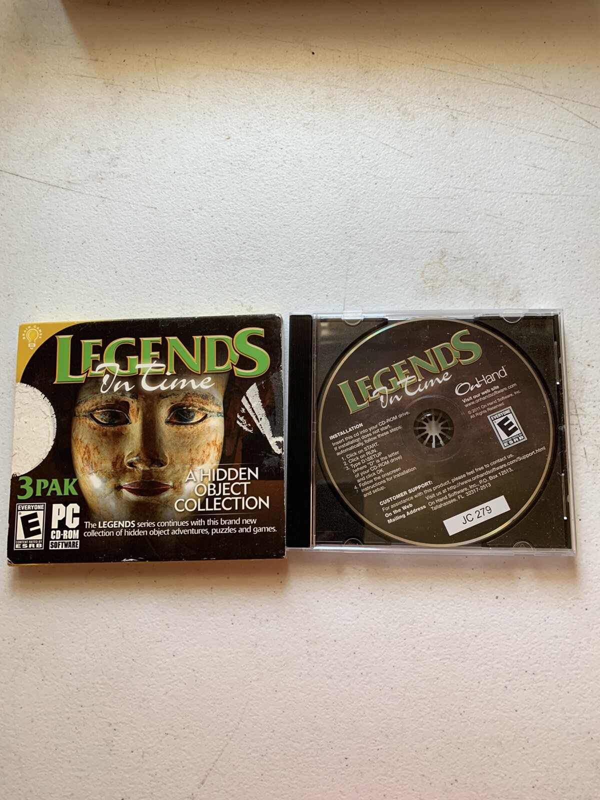 Legends In Time 3 Pack Hidden Object PC Games