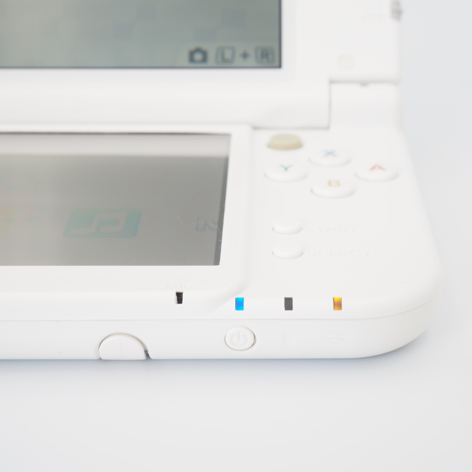 [EXC] New Nintendo 3DS XL LL Pearl White Console Tested w/Charger Box