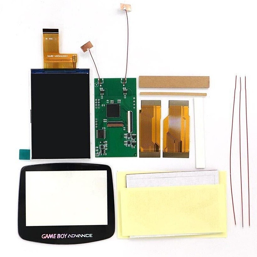 GameBoy Advance 3.0 V5 IPS Backlight Kit 720×480 LCD for GBA Game Boy NO SOLDER
