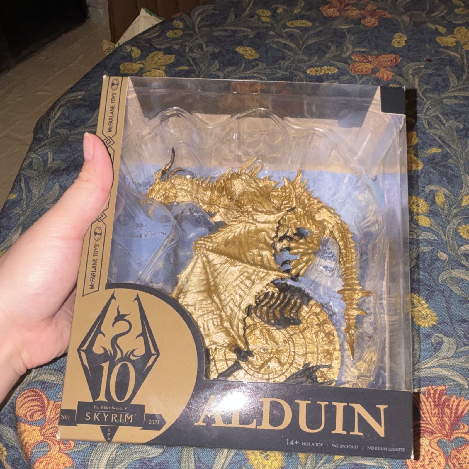 McFarlane Toys Alduin Action Figure 10th Anniversary Skyrim Elder Scrolls V