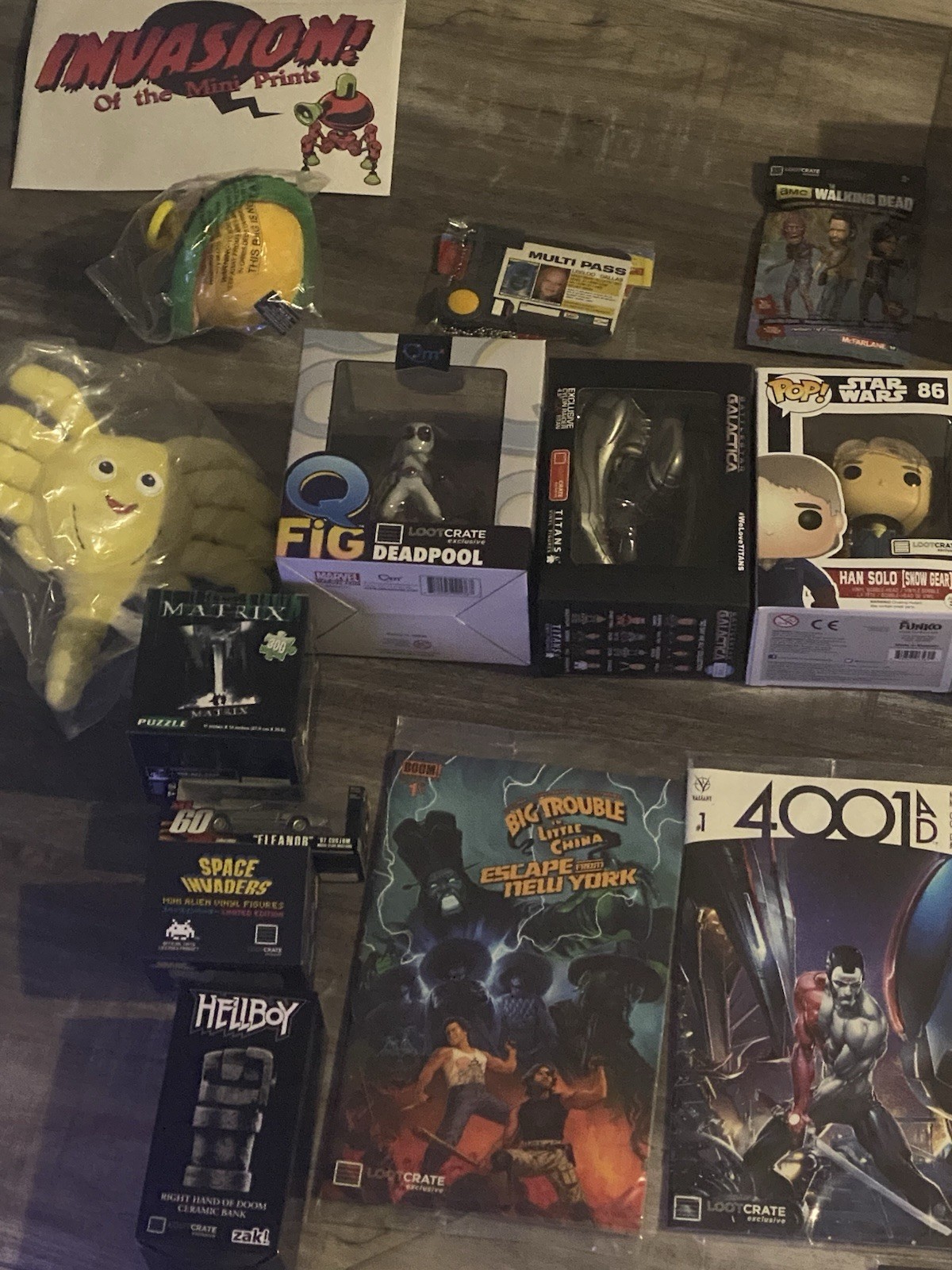 Loot Crate Exclusive 2015 Crate