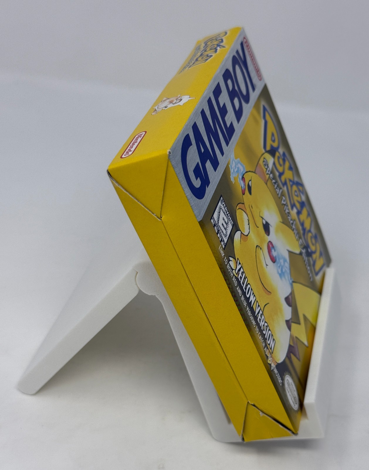 Pokemon Yellow First Print Box COMPLETE CIB (Game Box Manual) Nintendo Game Boy