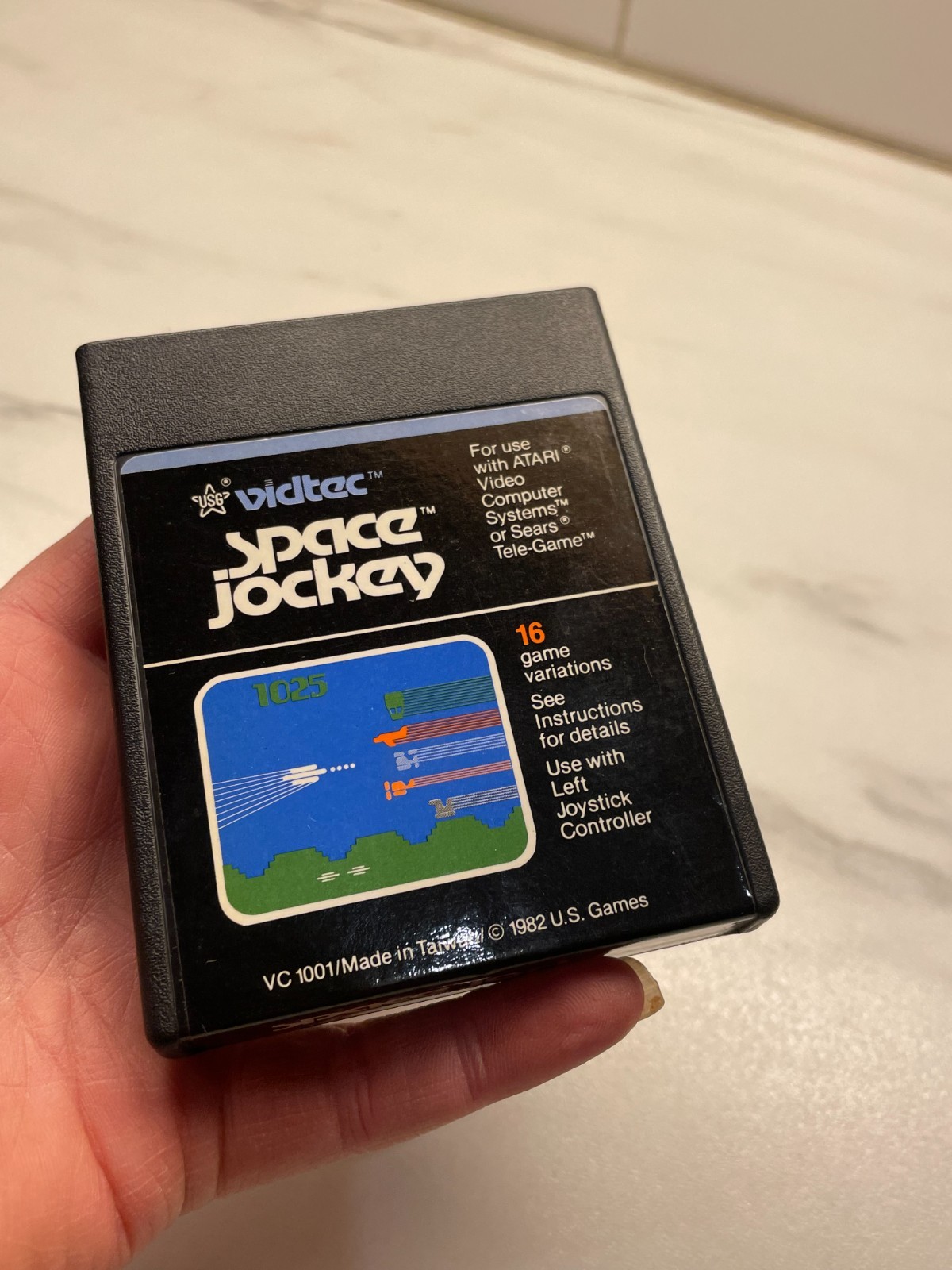 Space Jockey (Atari 2600) vidtec 1982 tested