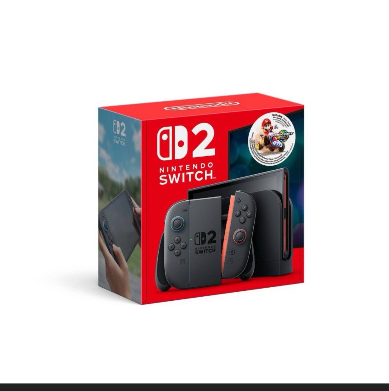 Nintendo Switch 2 Console + Mario Kart World Bundle NEW IN HAND SHIPS NOW New