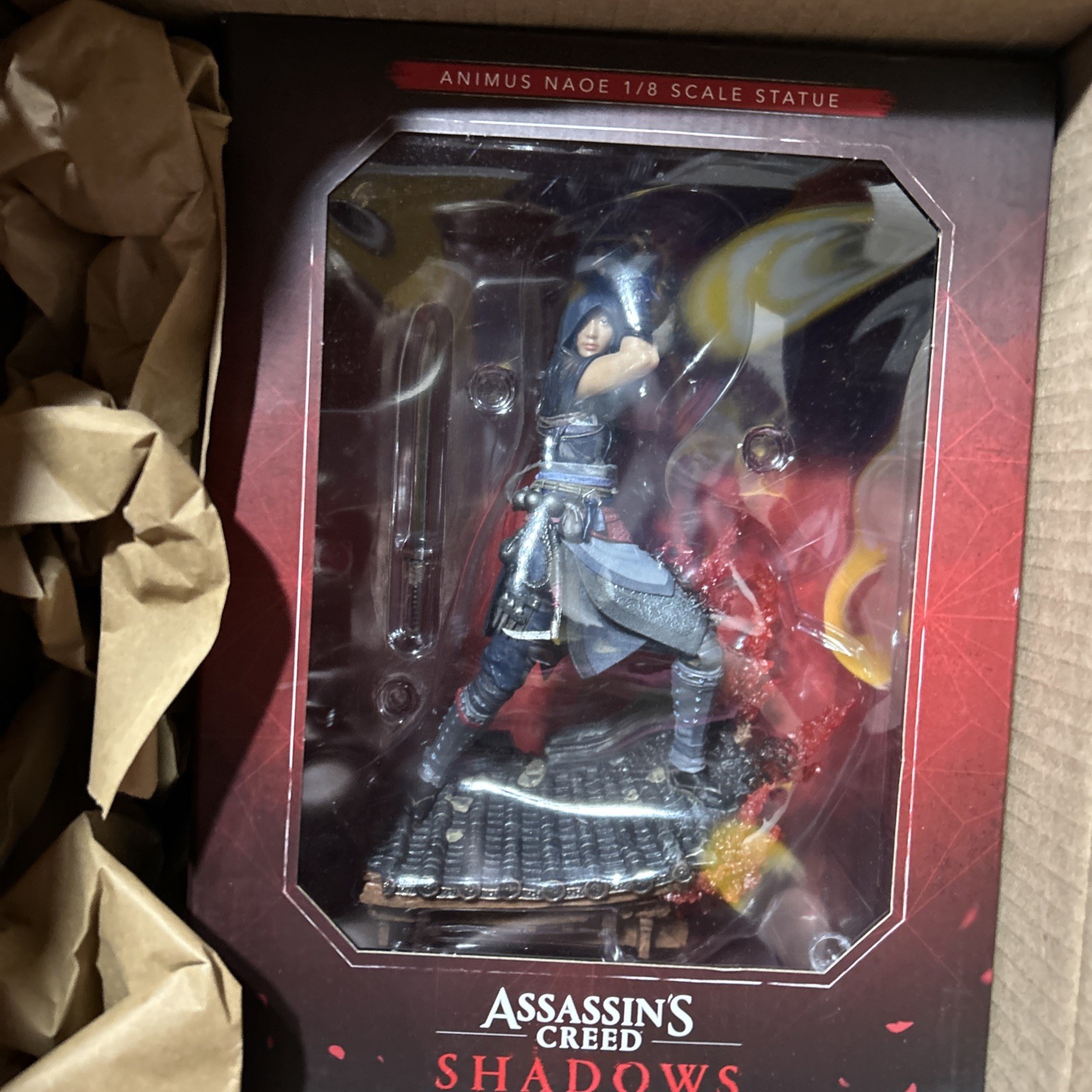 PUREARTS Assassin’s Creed Shadows Animus Naoe Statue Figure Lights Up Brand NEW