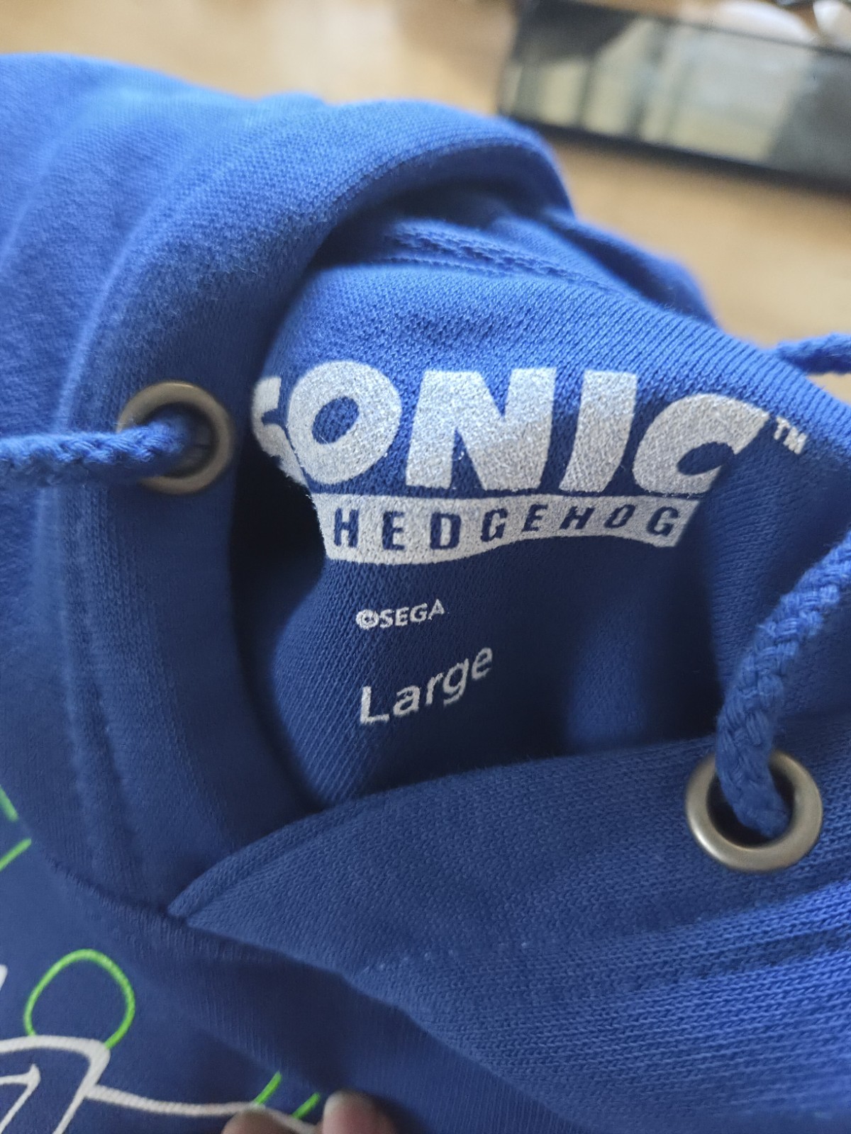 Anime Expo 2026 SONIC 35th Anniversary LA Forever Fast Blue Hoodie Large