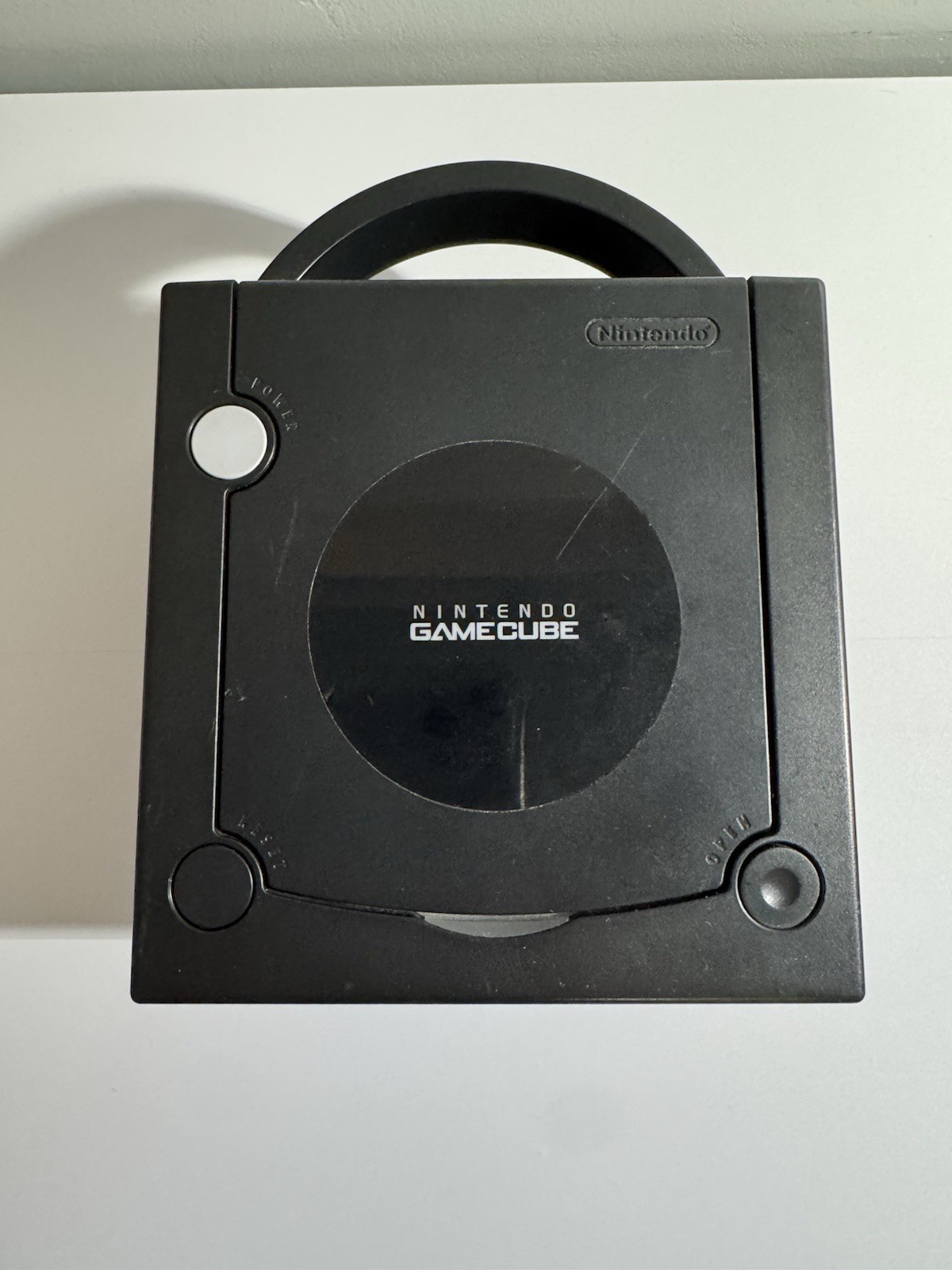 Nintendo GameCube Console Black DOL-001 , Not Tested Recently, No Power Adapter