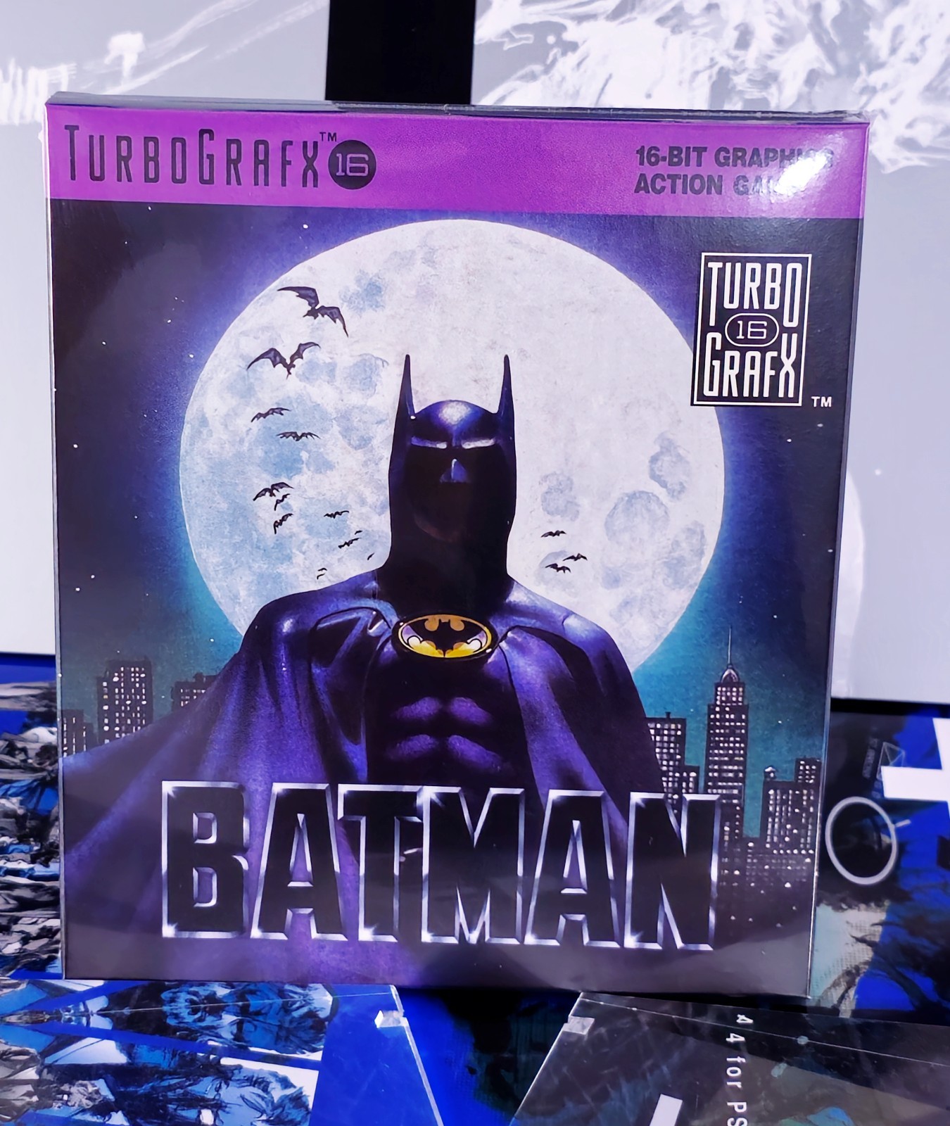 PC Engine PCEWorks – Batman TurboGrafx Styled TurboGrafx 16 Turbo Duo