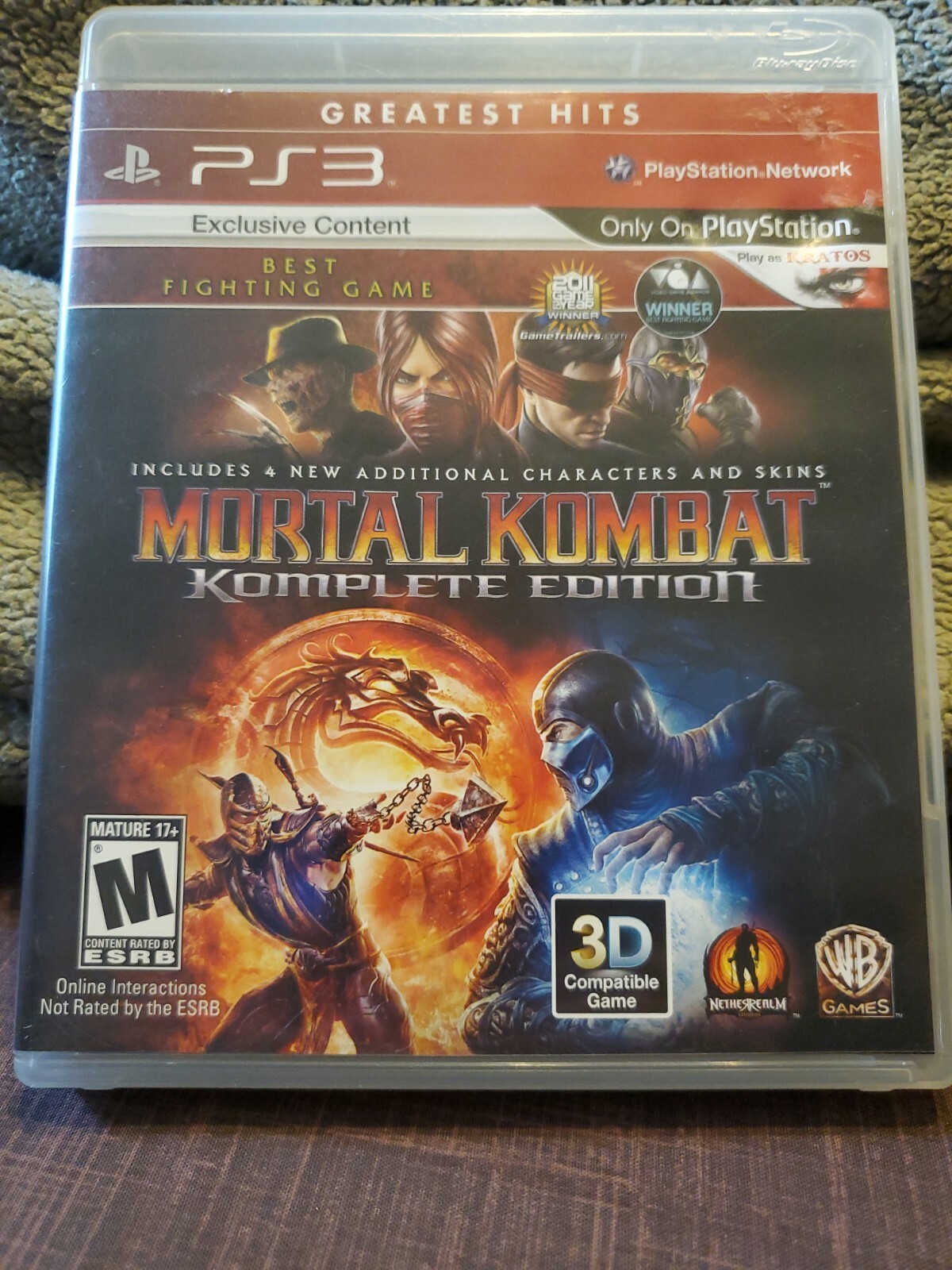 Mortal Kombat — Komplete Edition (Sony PlayStation 3, 2012)