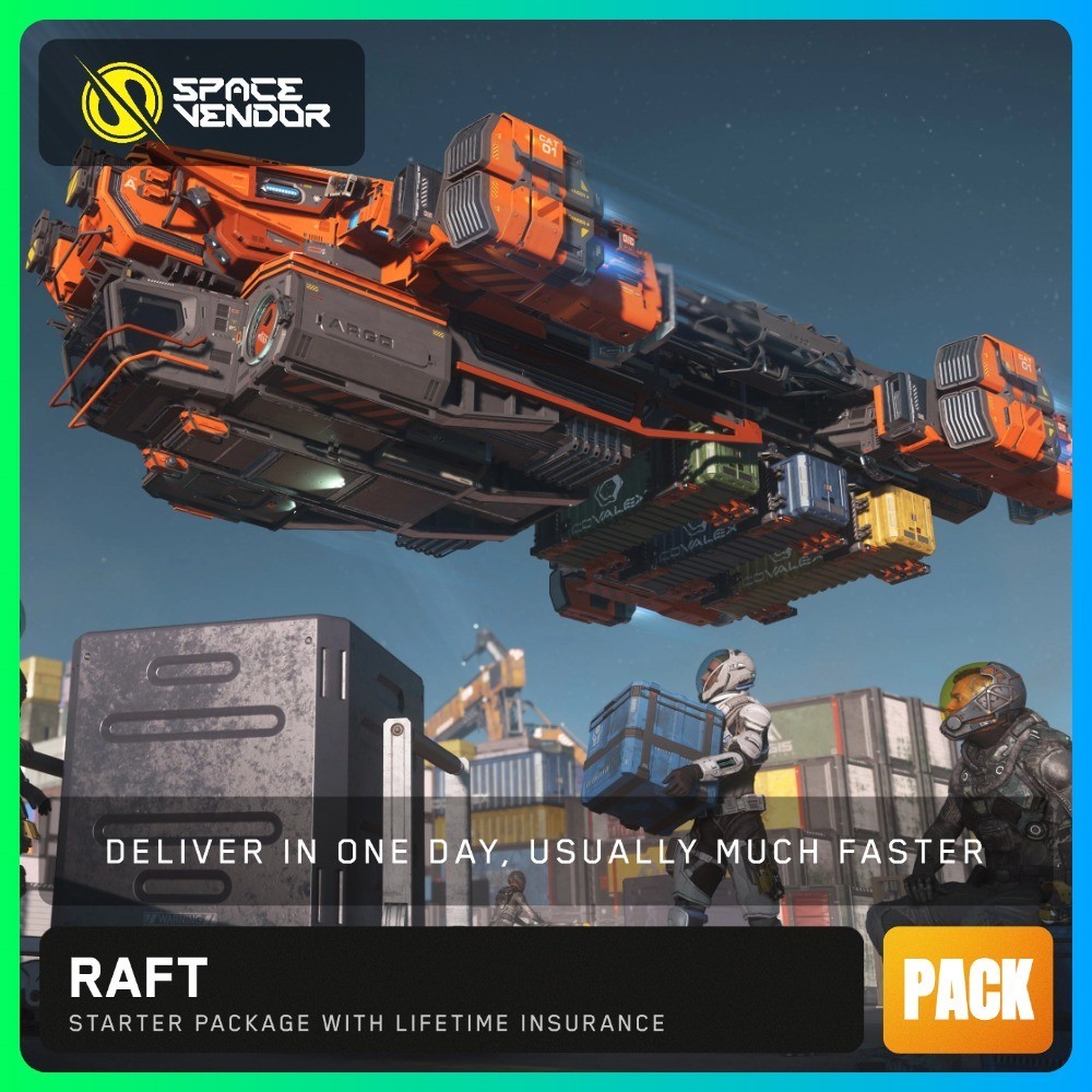 Star Citizen RAFT LTI Starter Game Pack CCUd – Space Vendor