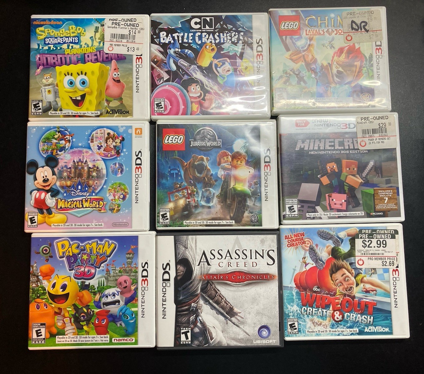 Nintendo DS & 3DS Case Only Lot Of 18 *No Games