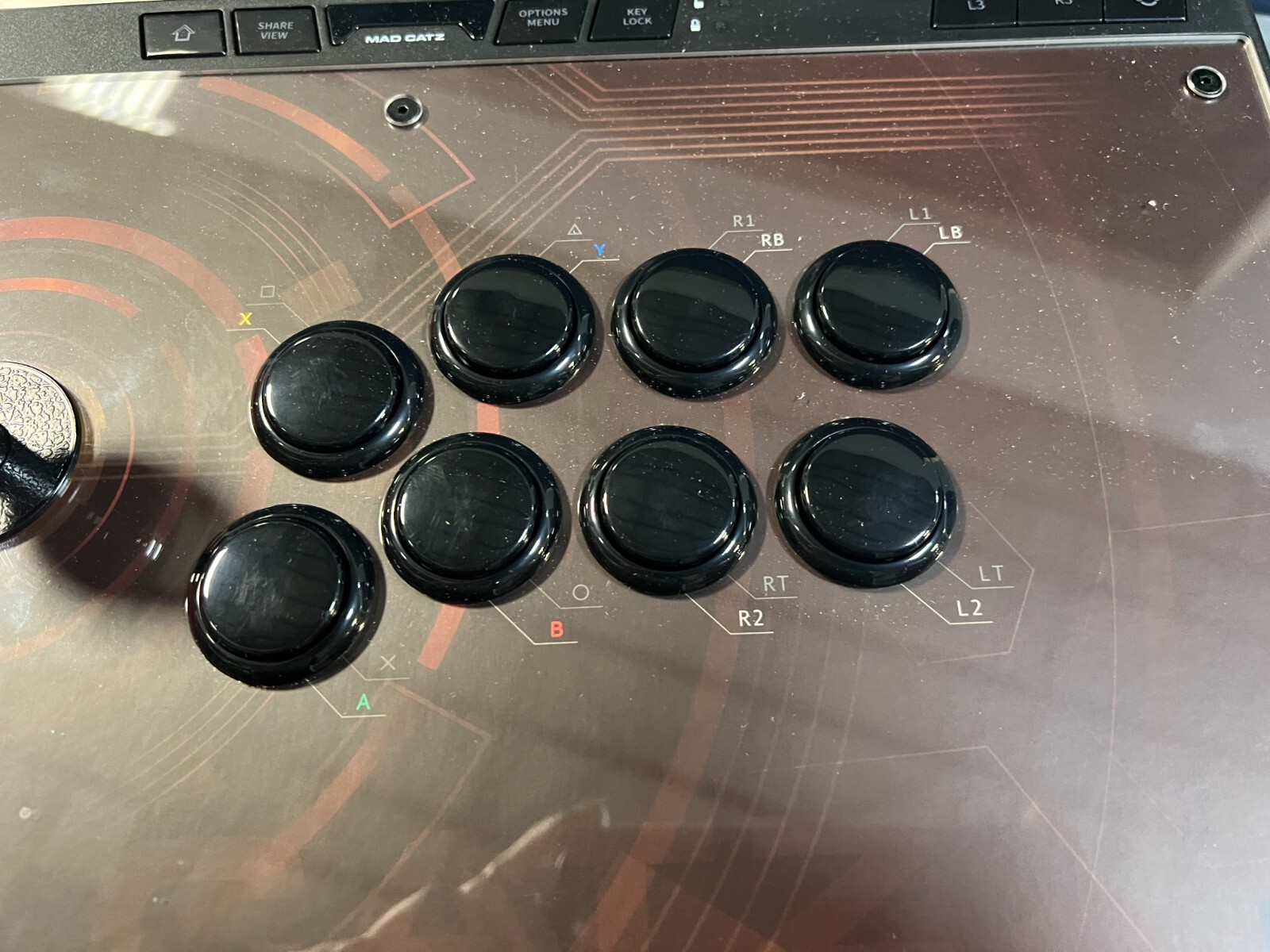 Mad Catz The Authentic EGO Arcade Fight Stick for PS4, Xbox One, Nintendo Switch