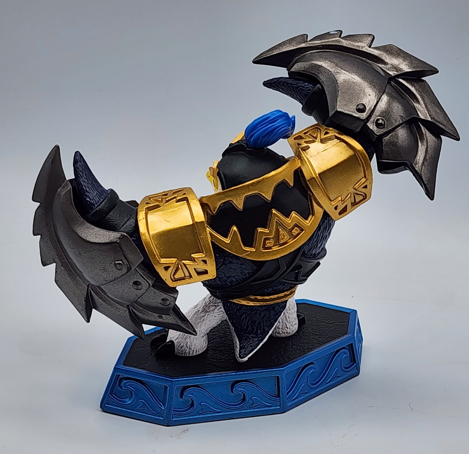 King Pen Sensei Water Figure Activision Skylanders Imaginators Blue Base