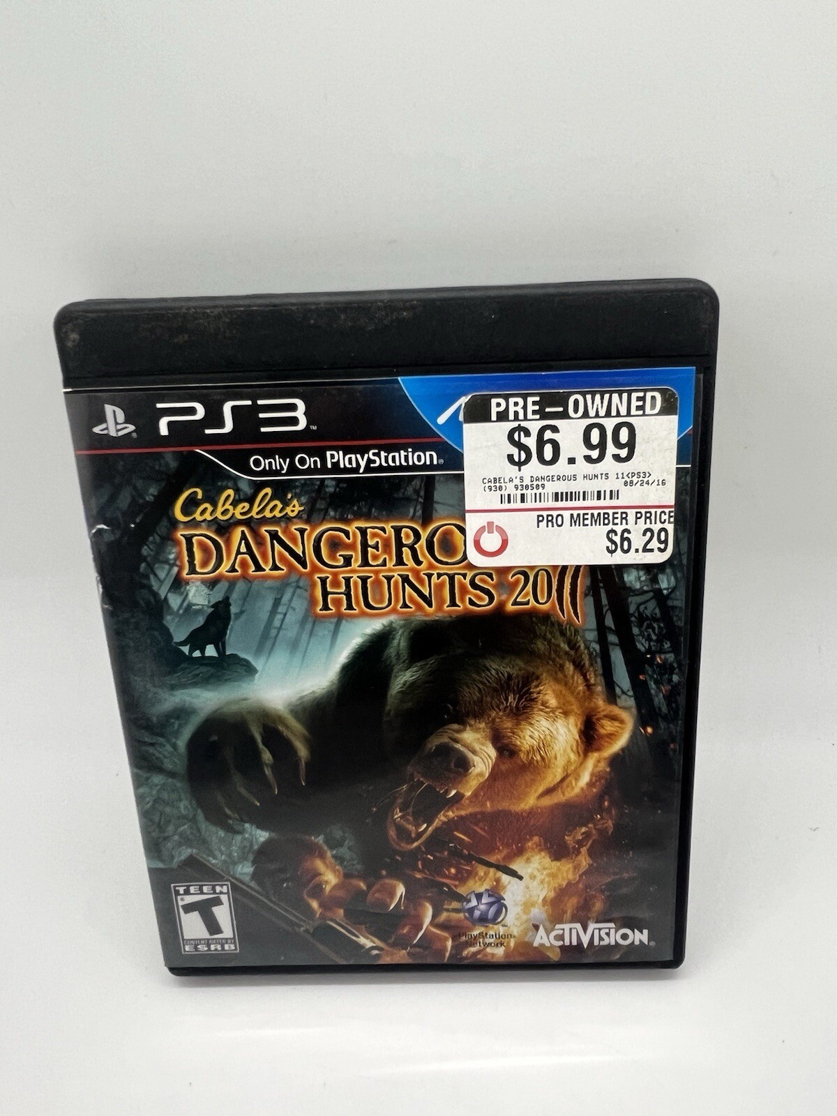 PS3 – Cabela’s Dangerous Hunts 2011 (Sony PlayStation 3, 2010) – COMPLETE