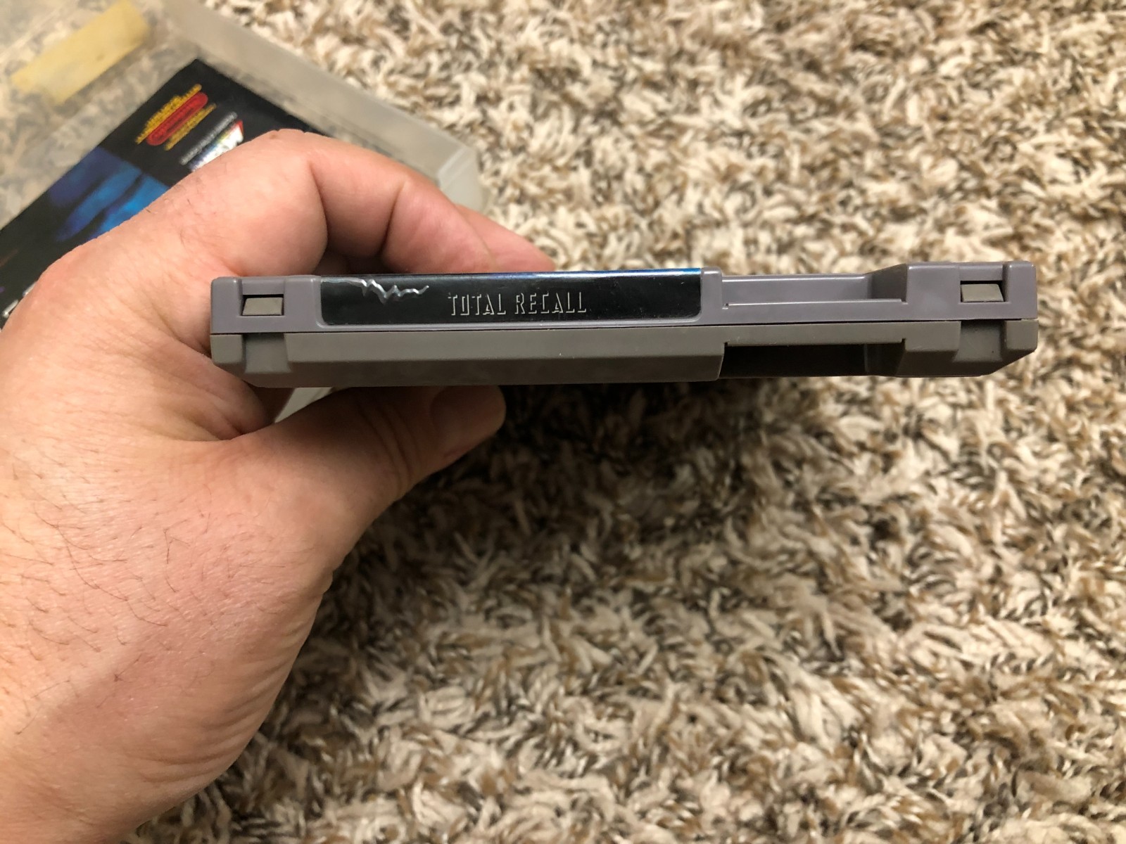 Total Recall (Nintendo Entertainment System, 1990) Original Game & Manual Tested
