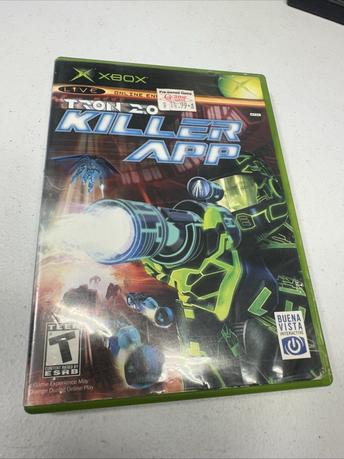 Tron 2.0: Killer App – Xbox – CIB With Manual, Tested & Working – Microsoft 2004