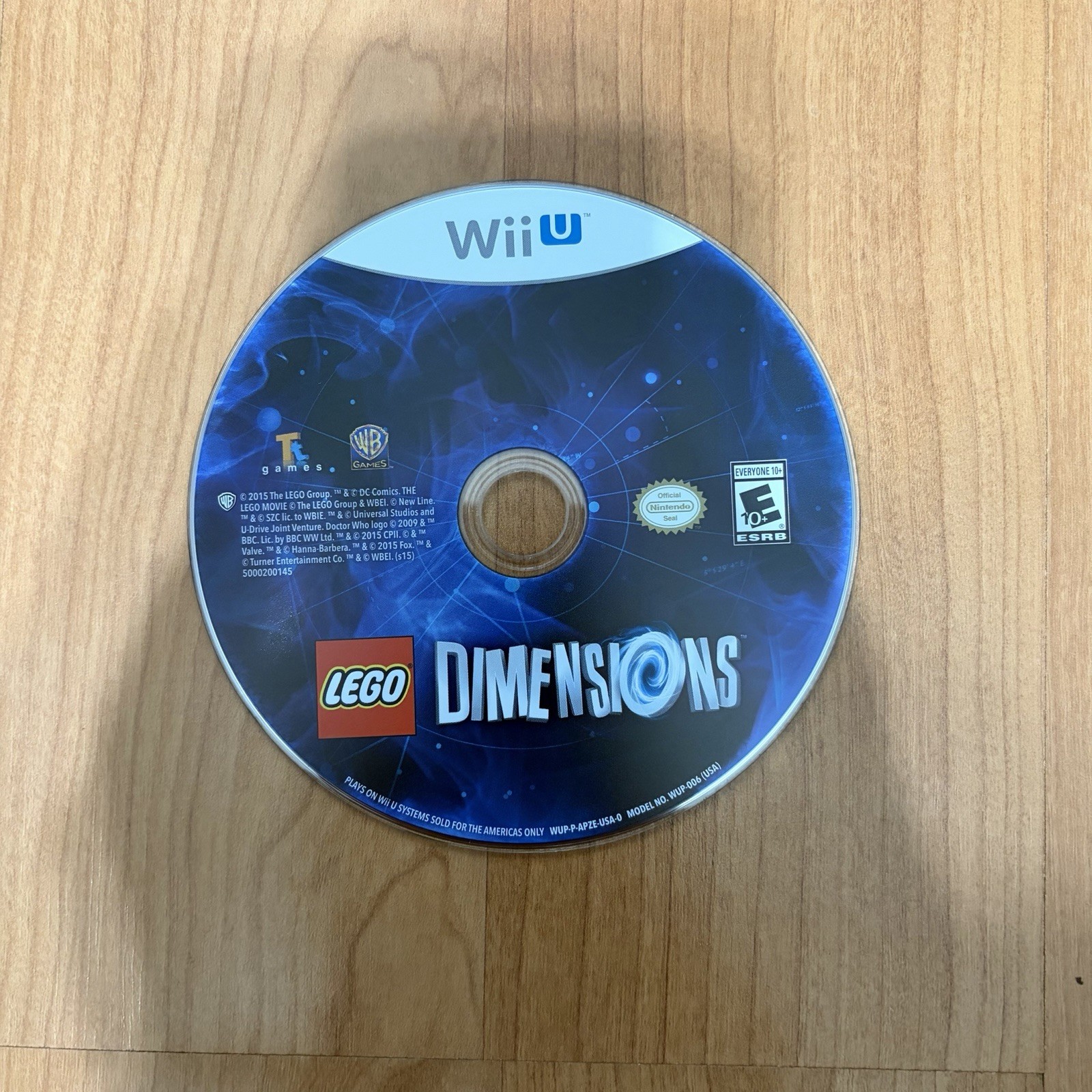 Nintendo Wii U LEGO Dimensions Game Disc Complete In Box Tested Working