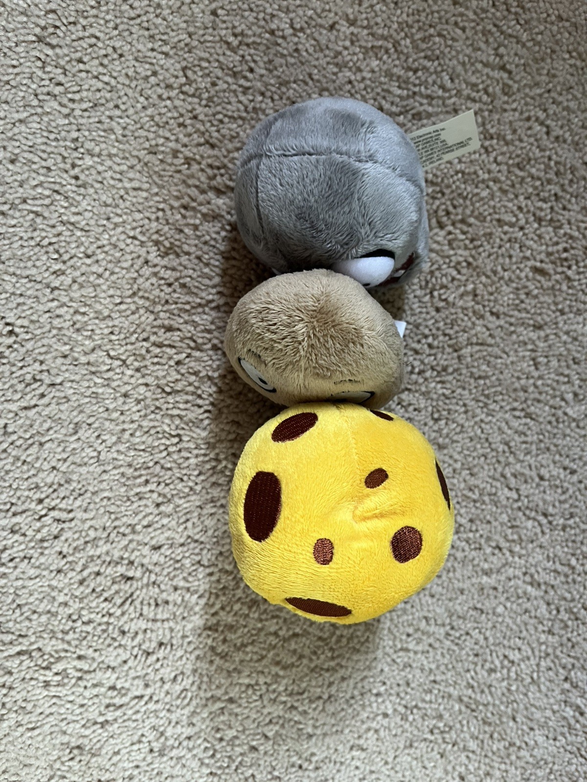 Plants Vs. Zombies Zombie Head, Walnut, Mushroom Plush Pax East PopCap Games PVZ