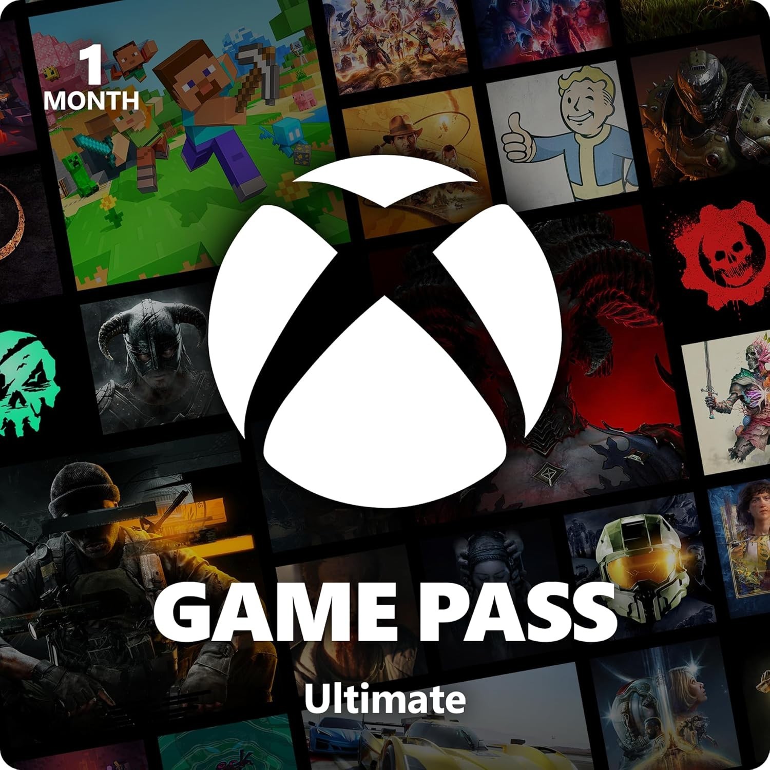 Microsoft XBOX Game Pass Ultimate 1 Month Membership – [Digital Code]