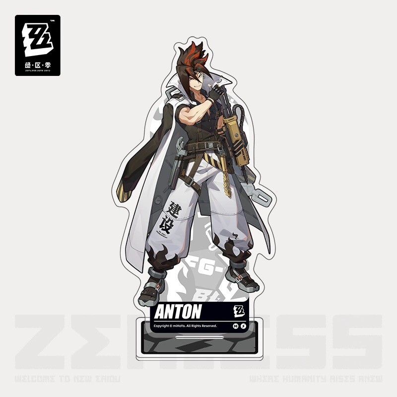 Zenless Zone Zero Official Belobog Heavy Industries Art Series Acrylic Stand