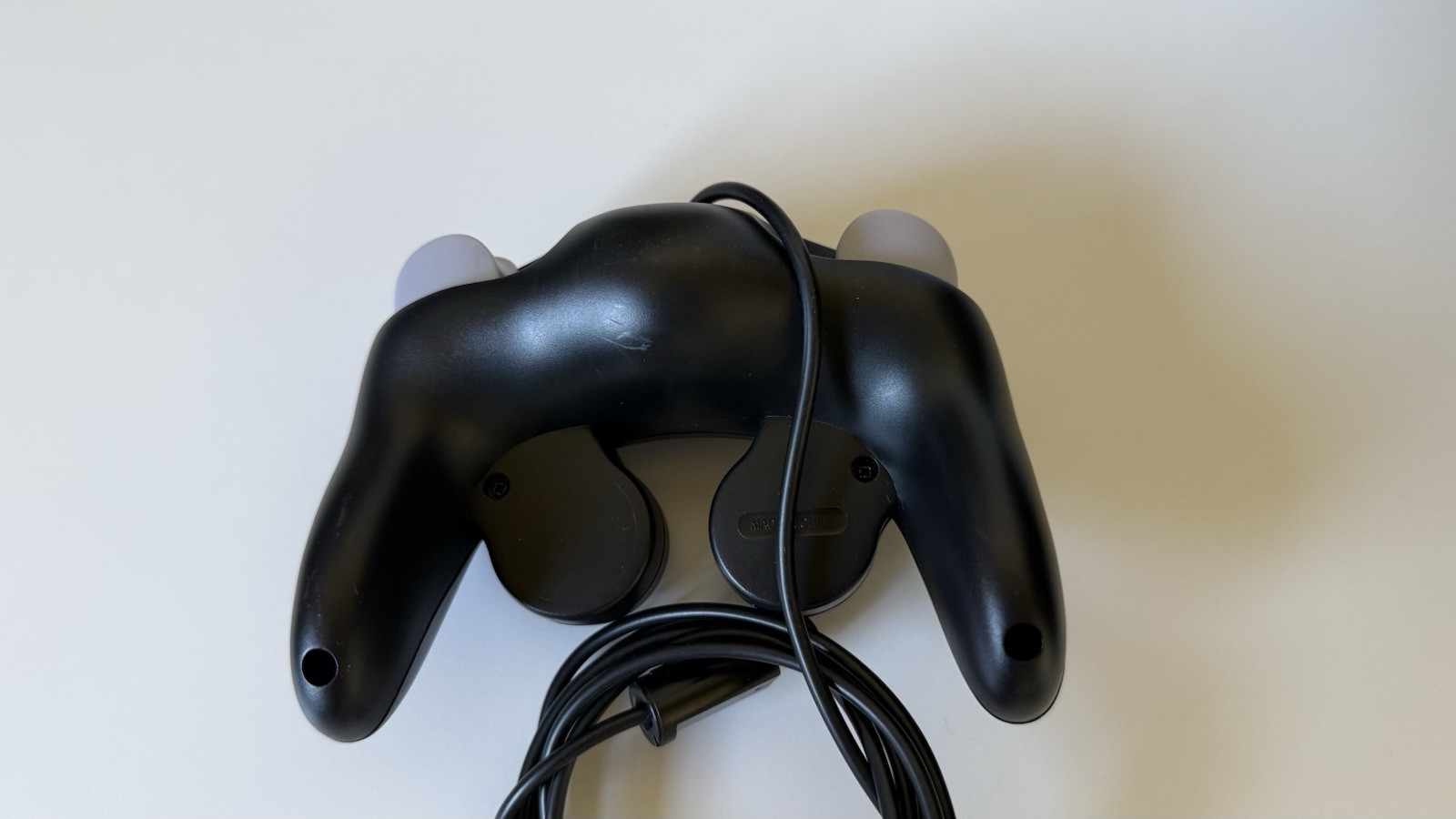 Black Unbranded Wired GameCube Controller for Nintendo- CLEANED & TESTED