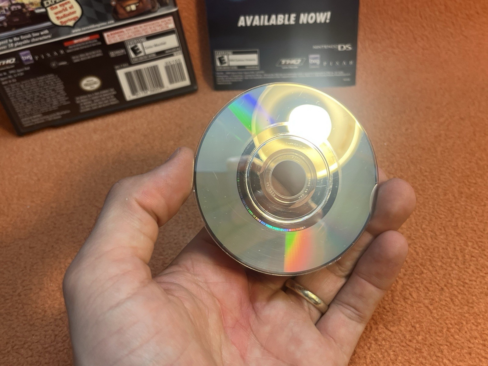 Disney Pixar Cars Nintendo GameCube Black Label Tested Complete OEM Case!