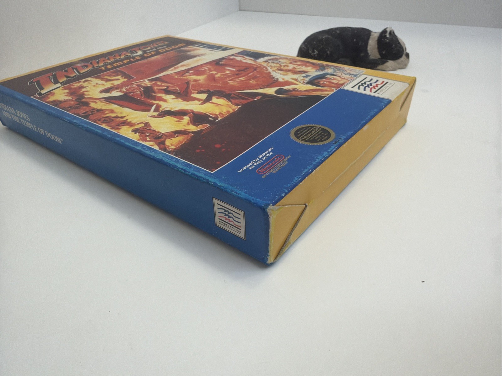 Indiana Jones and the Temple of Doom Nintendo NES Box & Foam Only Mindscape