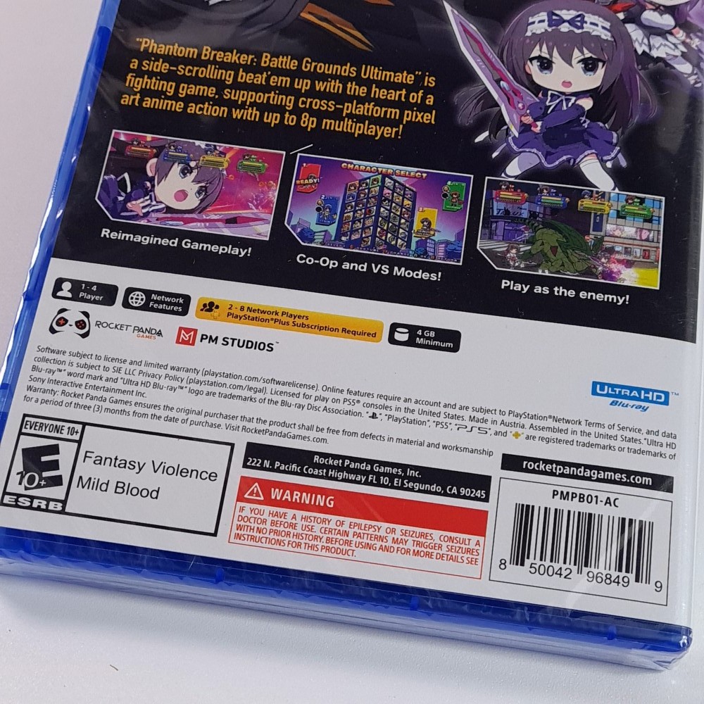 Phantom Breaker Battle Grounds Ultimate PS5 US New [MultiLanguages/Beat’em Up]
