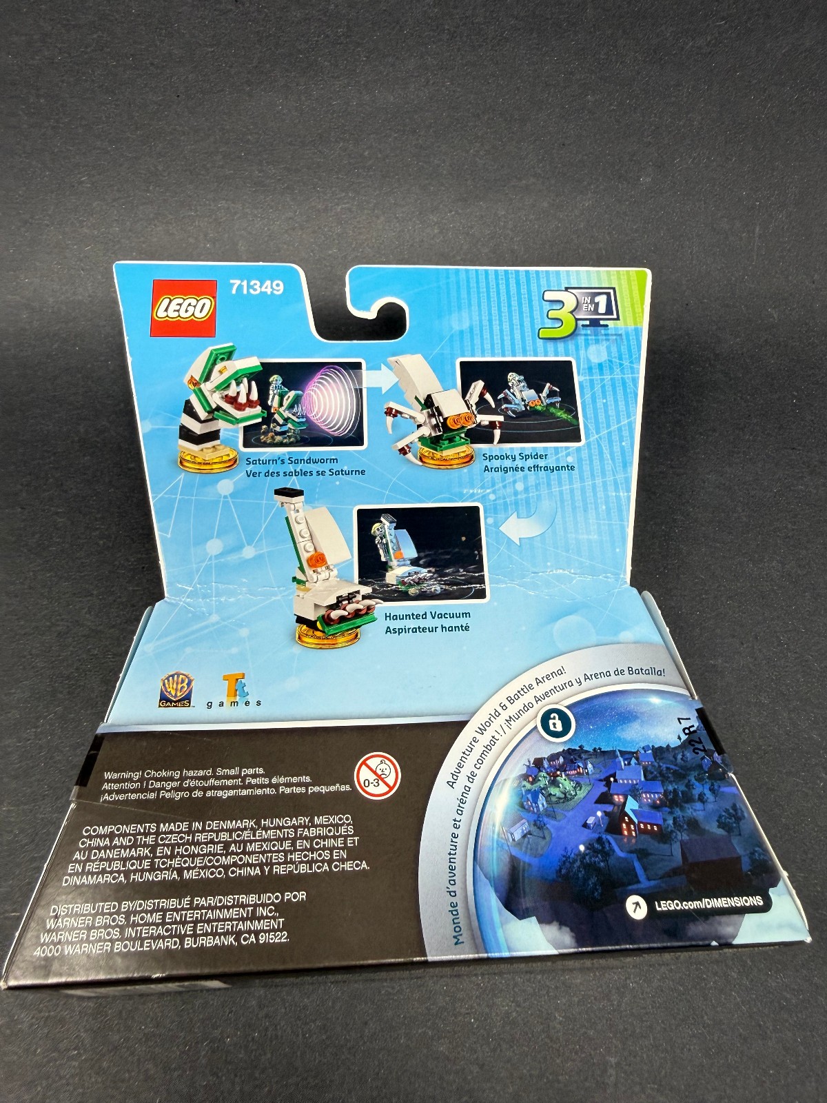 LEGO Dimensions Beetlejuice & Saturn’s Sandworm Fun Pack 71349 Character Figures