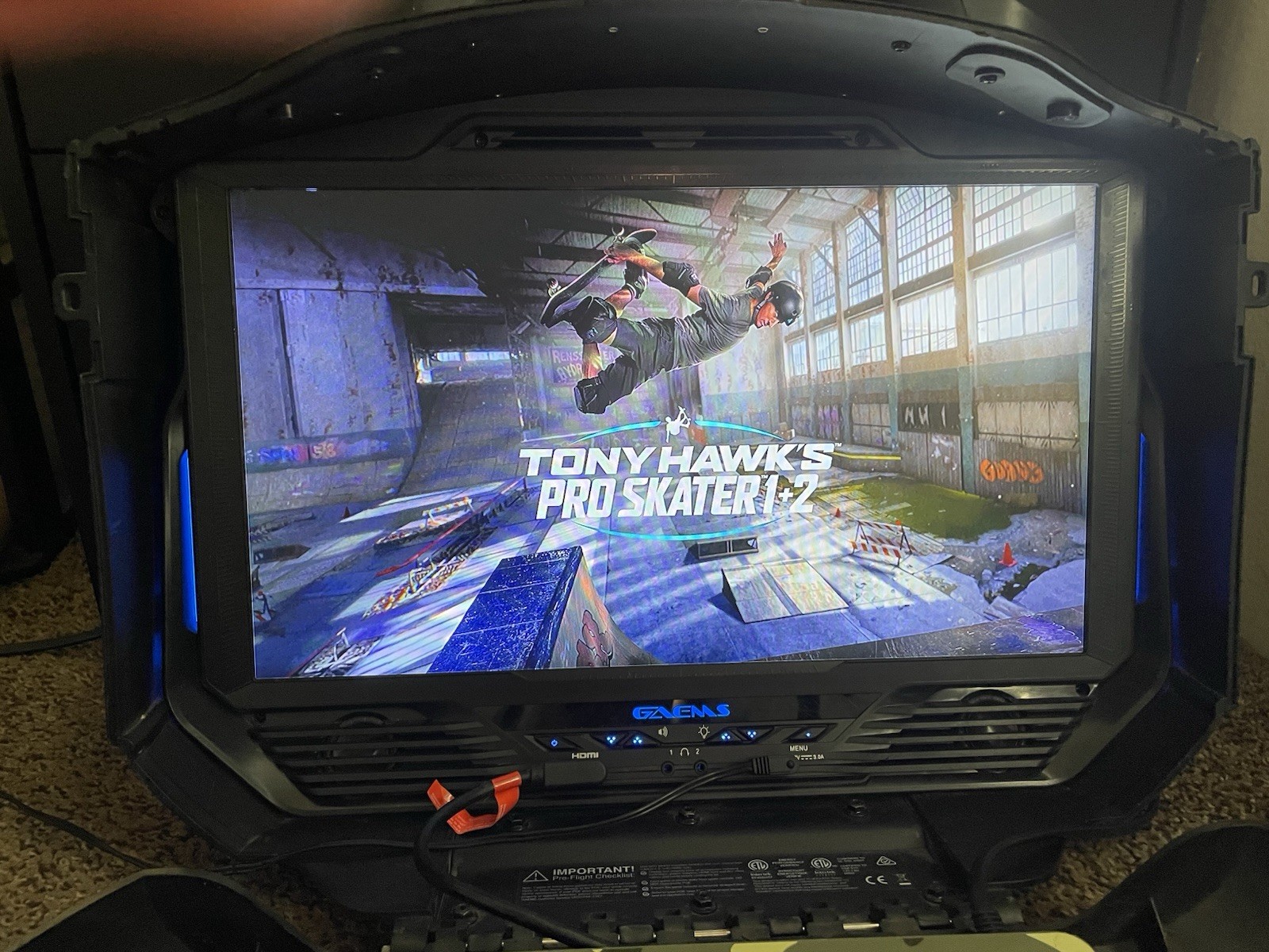 GAEMS G190 Vanguard Portable Gaming Case 19″ Monitor with Power and HDMI Cables