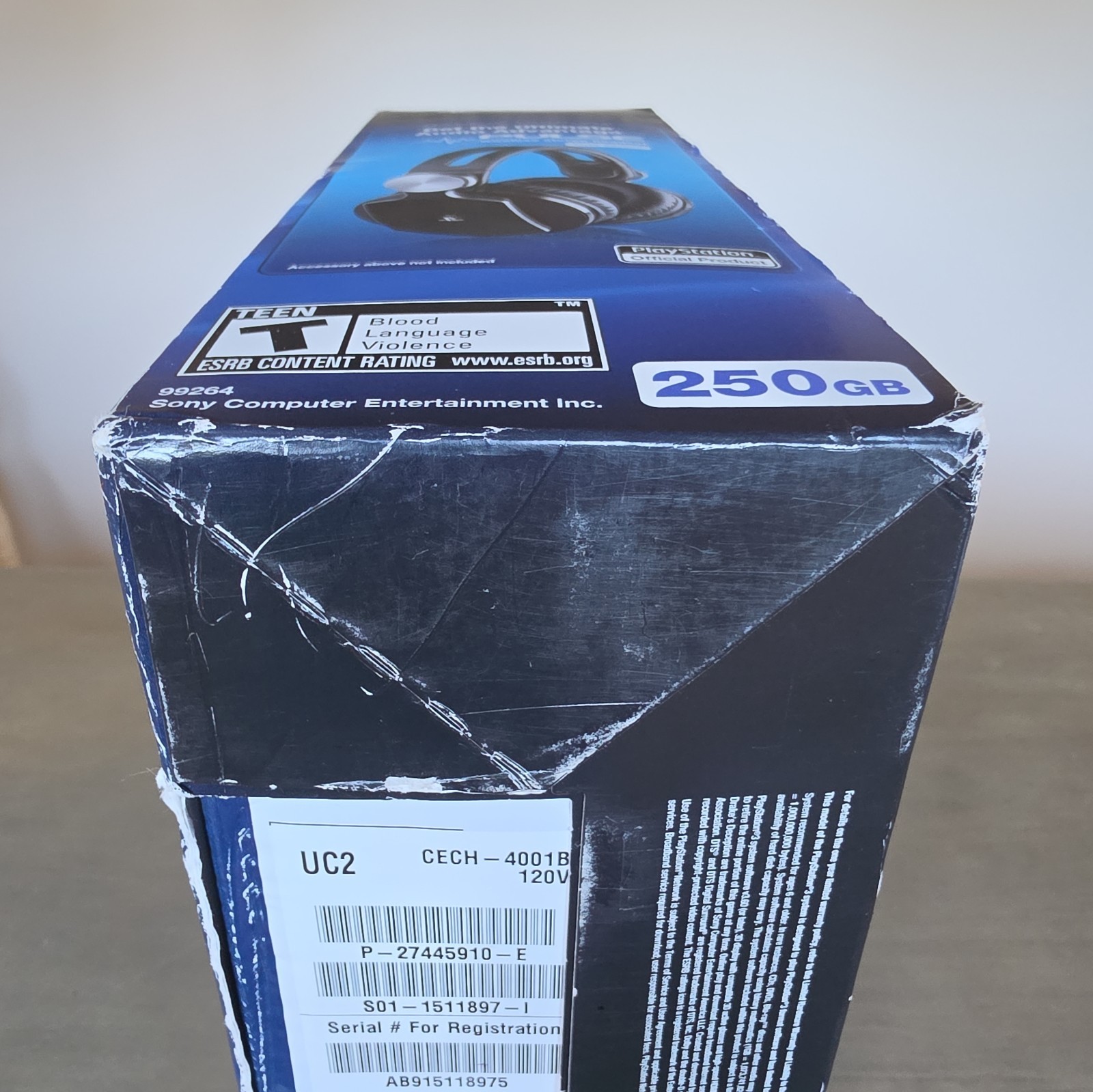 NEW SEALED Sony PS3 250GB CECH-401B Uncharted 3 Bundle GOTY edition Fast Ship!