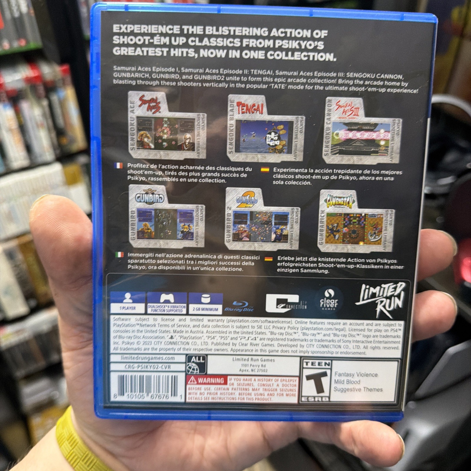 Psikyo Shooting Library Vol. 2 (PS4 / Playstation 4) free Shipping!