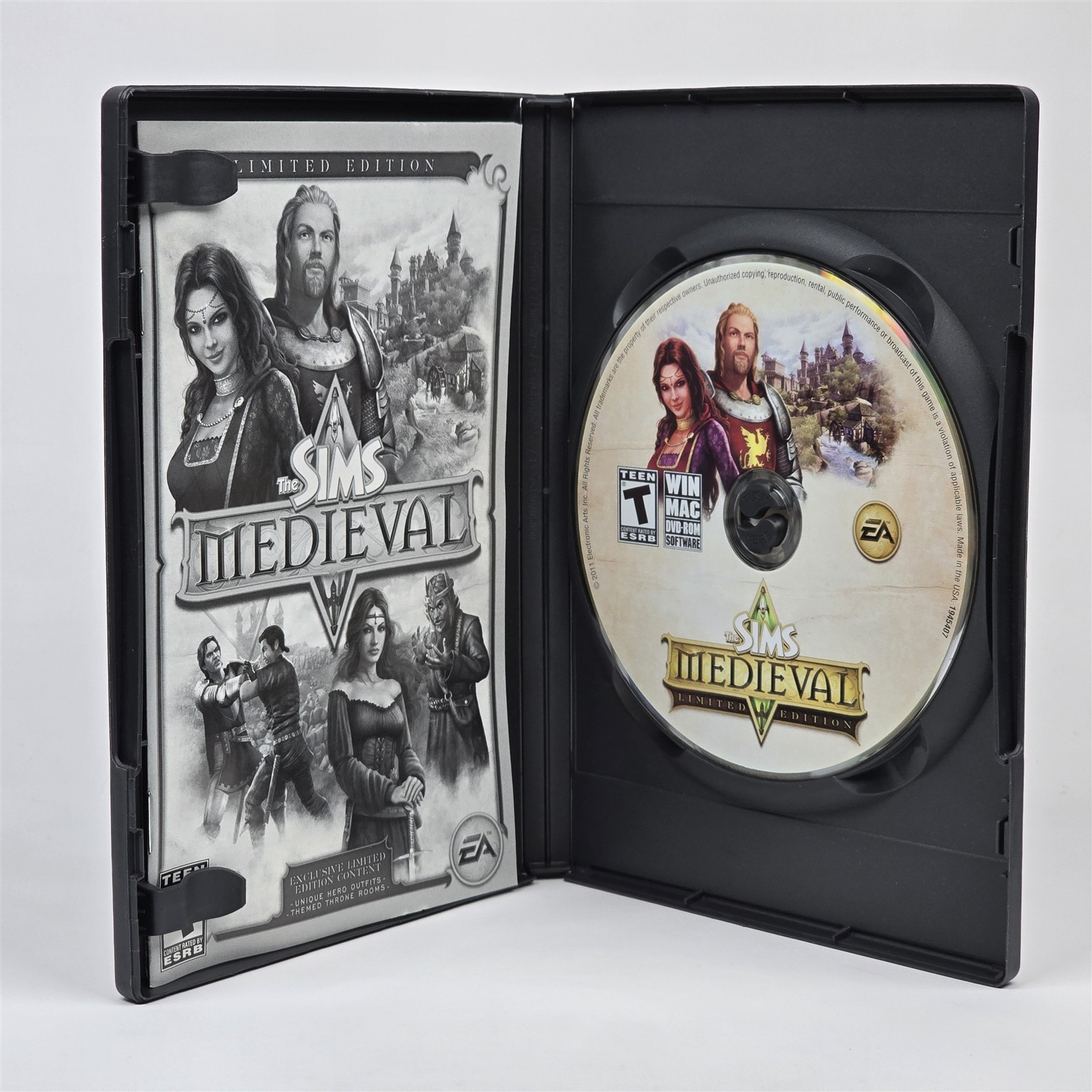 The Sims: Medieval – Limited Edition (PC DVD-ROM) CIB COMPLETE with Key
