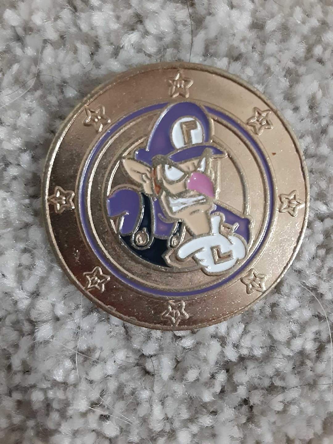 Super Mario Frankford Candy Collectible Coins | Wario and Waluigi