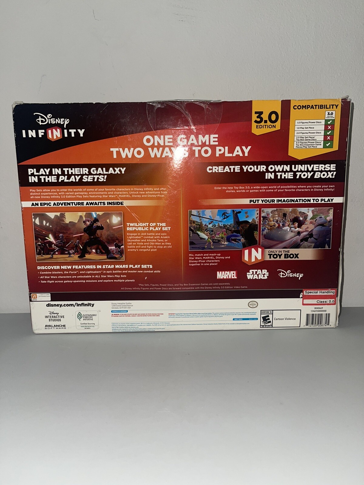 Wii U Disney Infinity 3.0 – Star Wars Starter Pack Asoka Tano & Anakin Skywalker