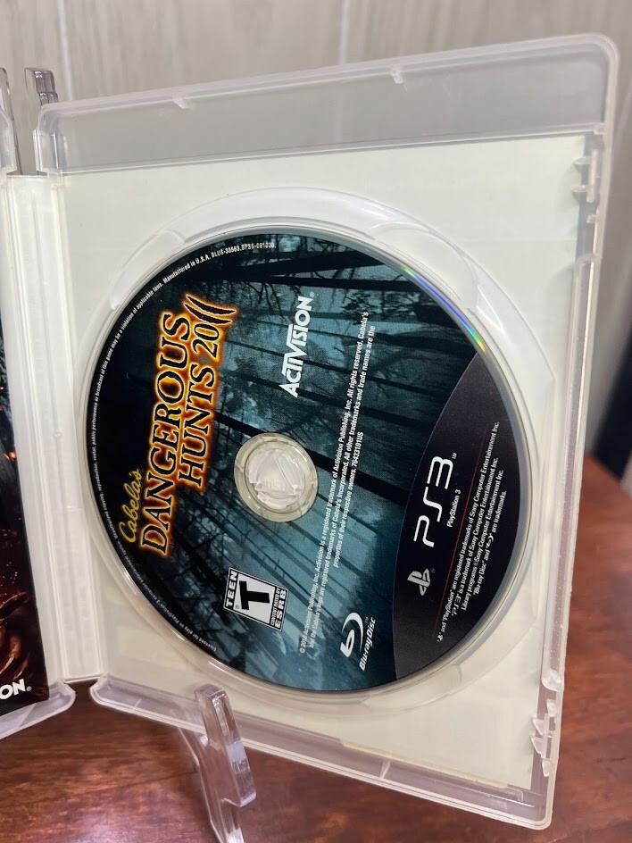 Cabela’s Dangerous Hunts 2011 Play Station 3 PS3 – Complete CIB Tested