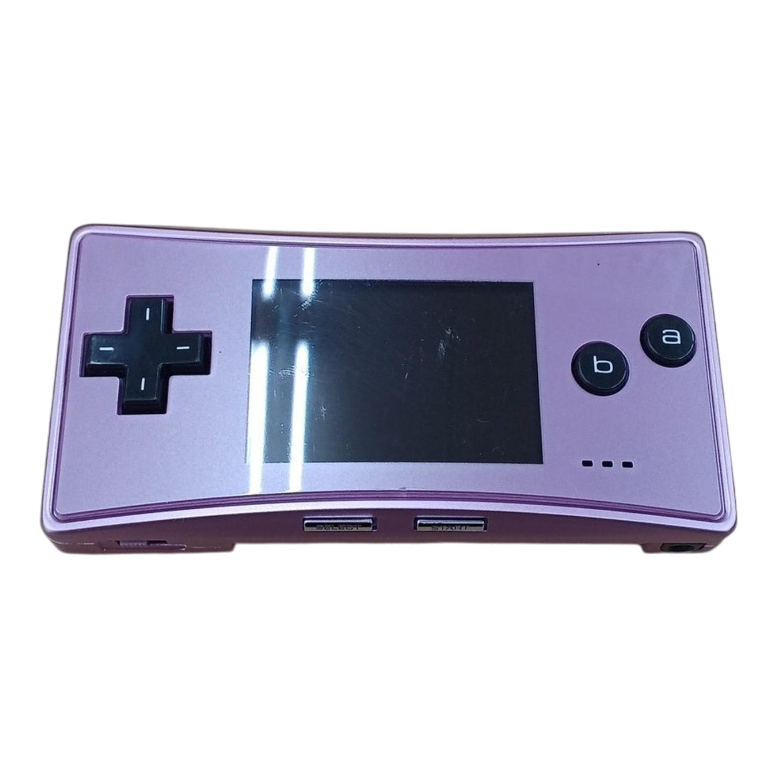 Nintendo Game Boy Micro OXY-001 Handheld Console Purple w / charger Tested Japan