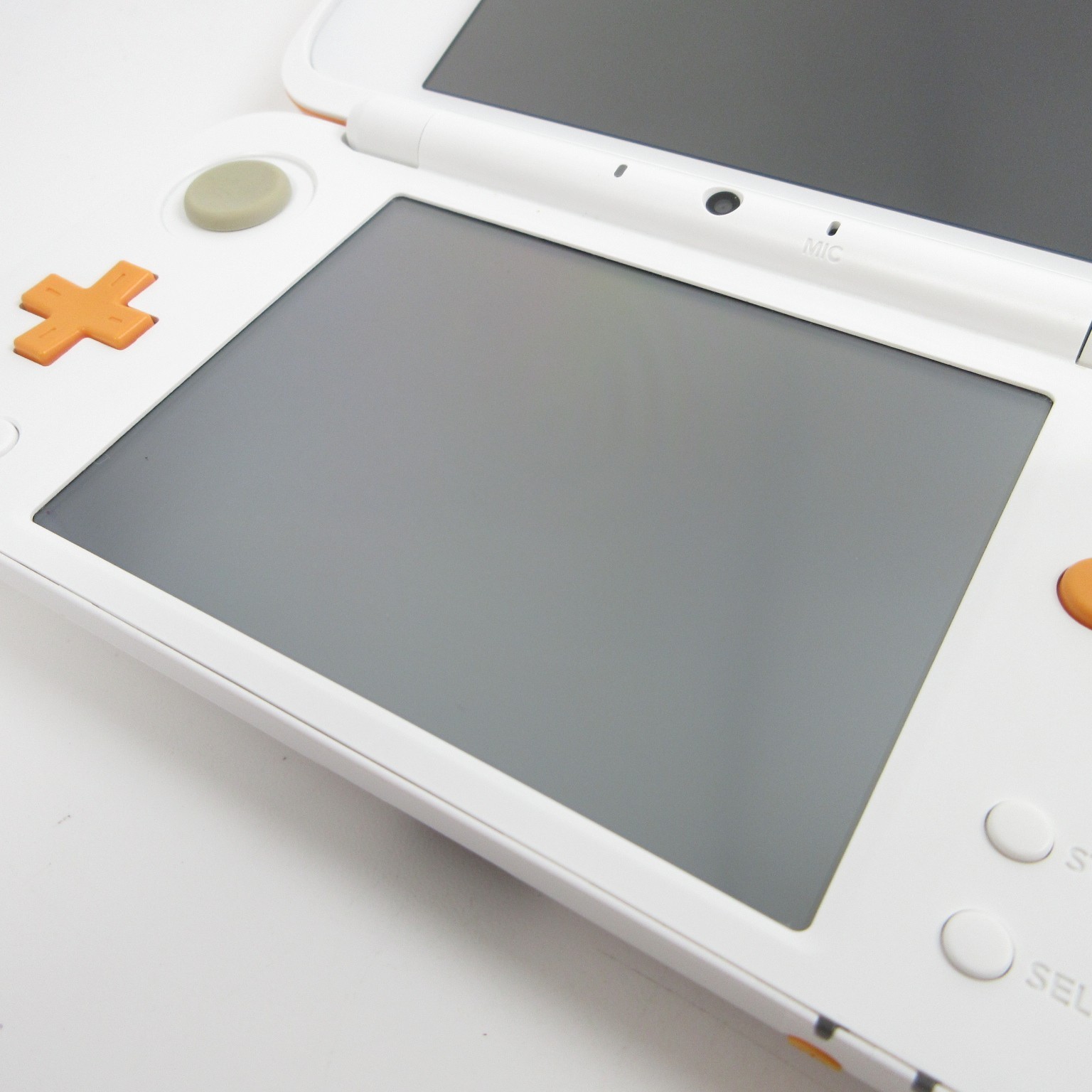 【Mint】Nintendo New 2DS LL XL White x Orange Console Japan Ver. #T-BA08/0618/01