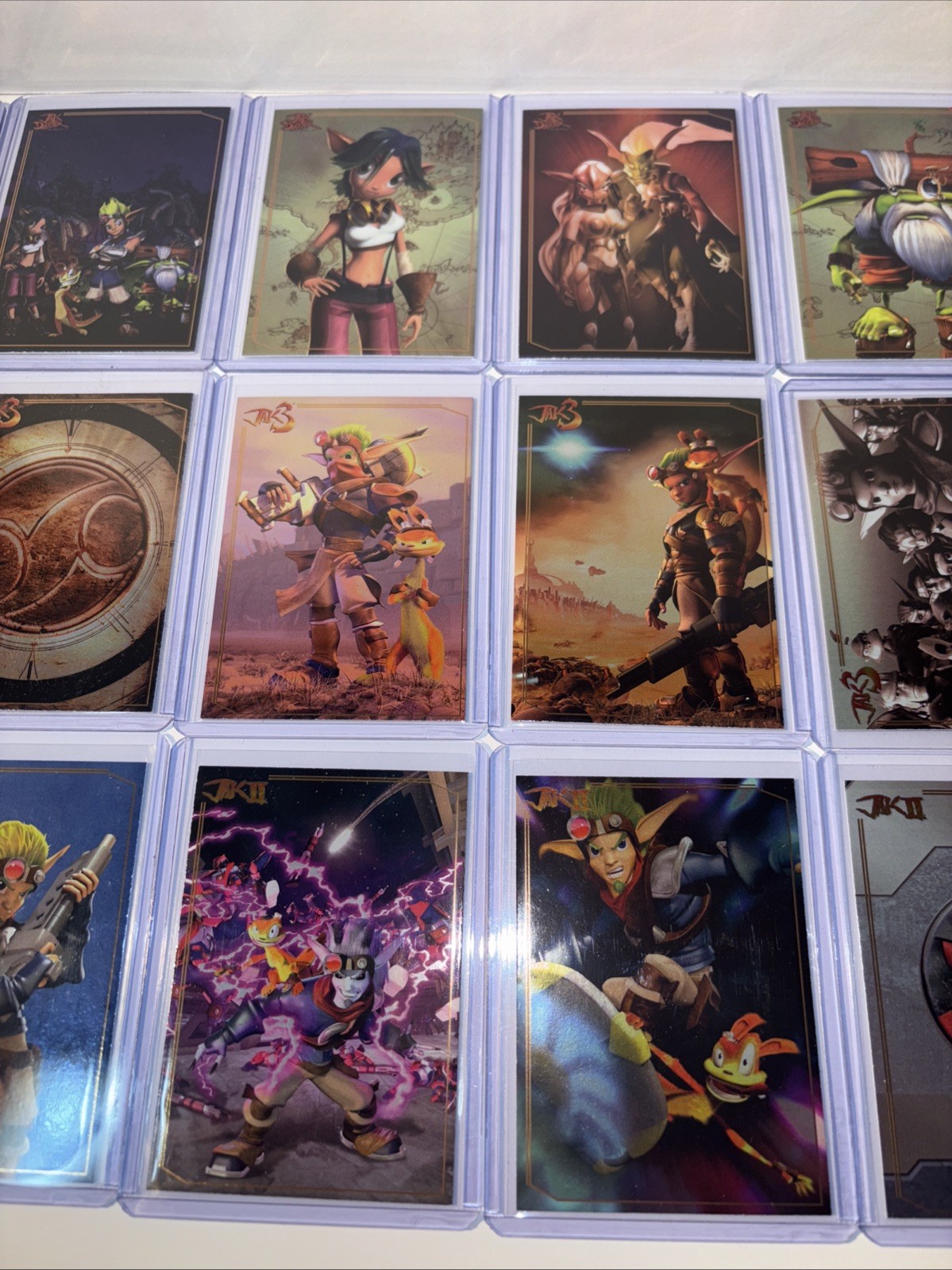 Limited Run Games Jak & Daxter Precursor Legacy Foil Trading Cards 2 3 Full Set