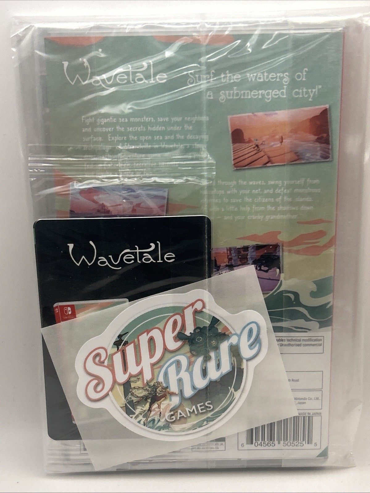 WaveTale 💫Nintendo Switch | Super Rare Games SRG #91 | New & Sealed – Read