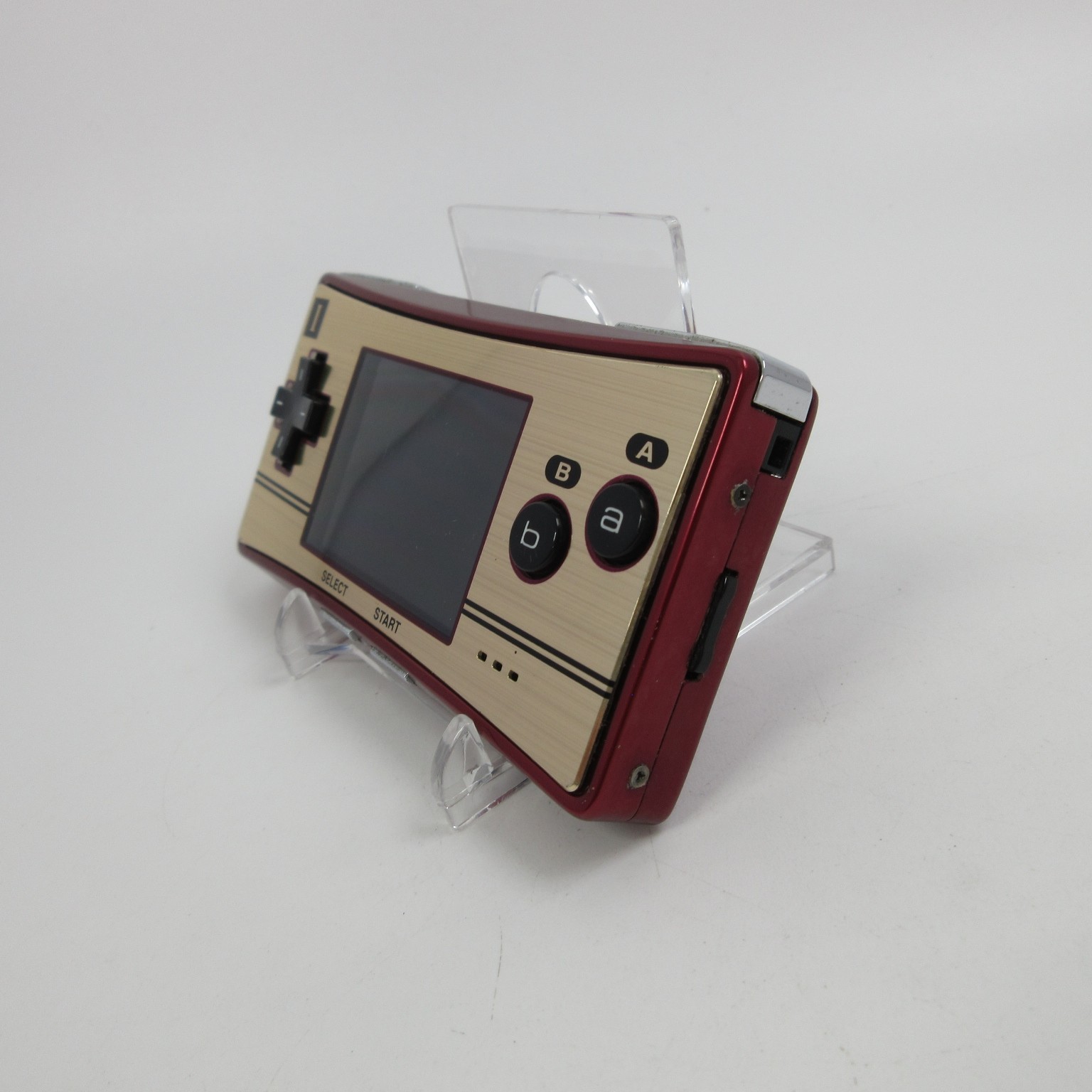 【Very Good】Nintendo Game Boy Micro Console Famicom Ver. #RET08/0615/03