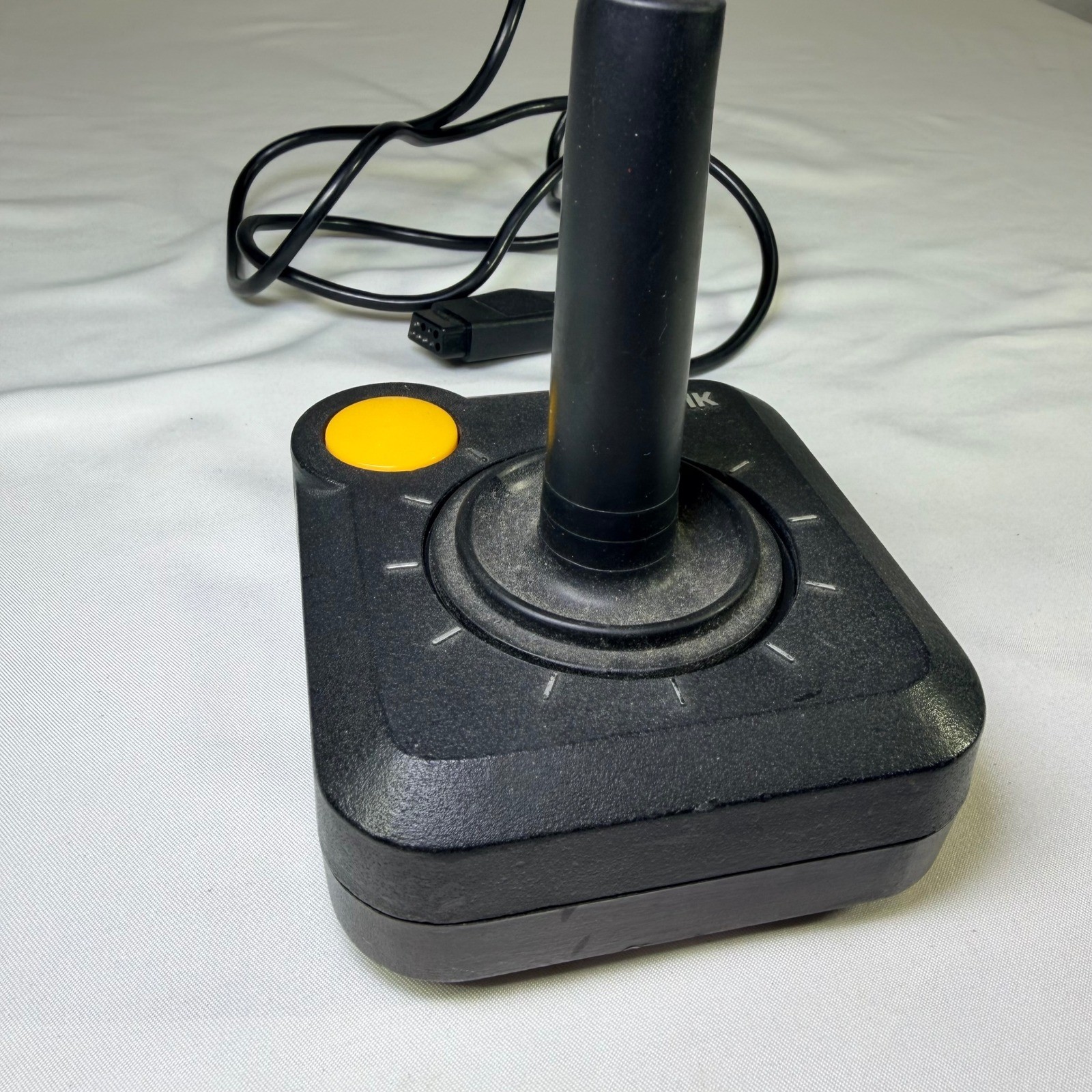 Gemstik Vintage Joystick Controller for Atari 2600 Commodore 64 Black Yellow