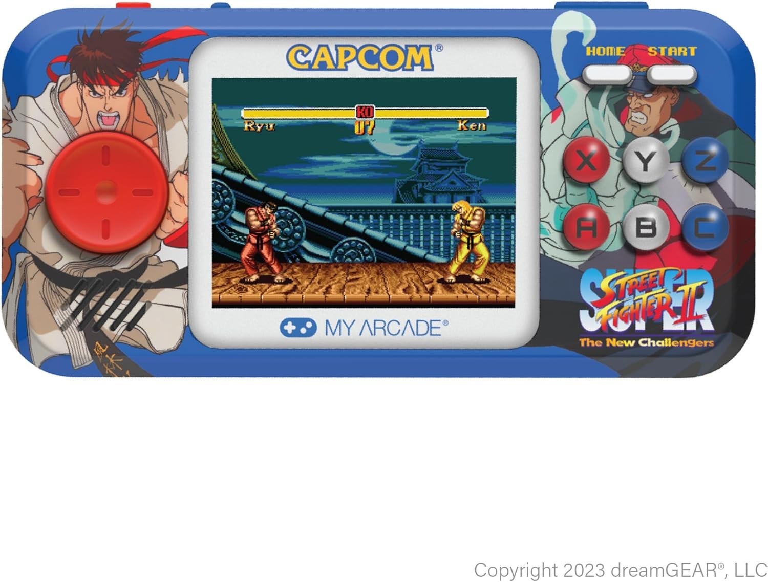 Street Fighter II Retro Handheld: Includes Super Street Fighter II & Champions