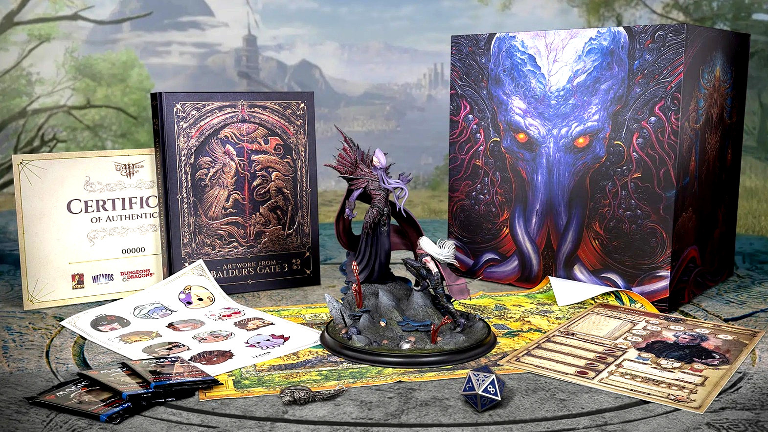 Baldur’s Gate 3 Official Artbook Collectors Edition – Near Mint Condition Sealed