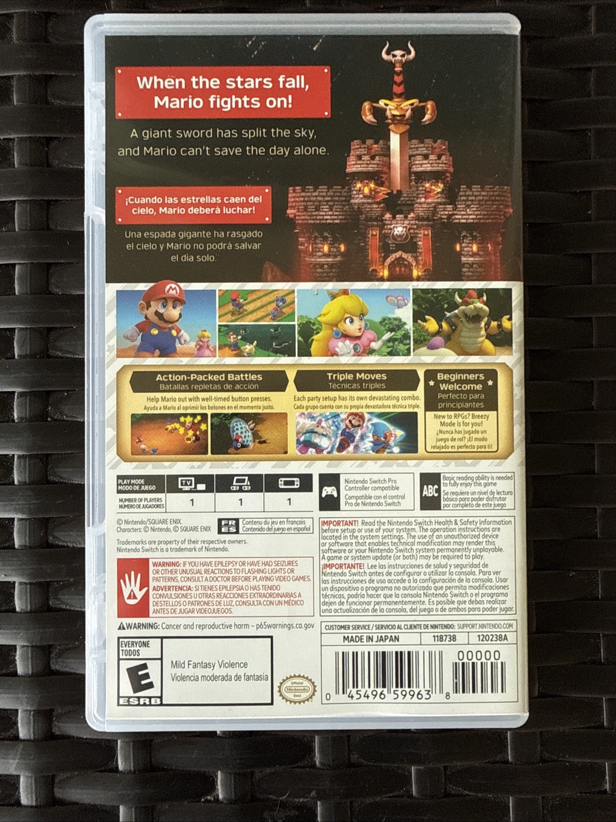 Super Mario Bros RPG – Nintendo Switch