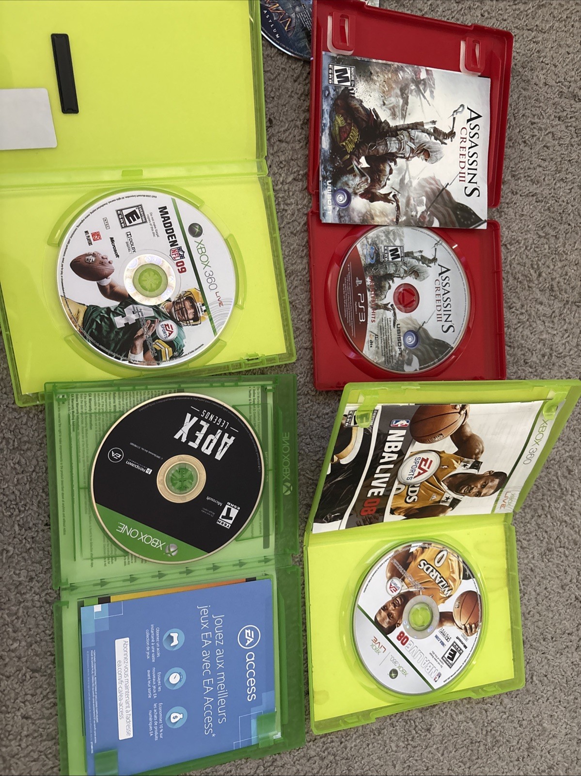 Lot Of 6 Random Games