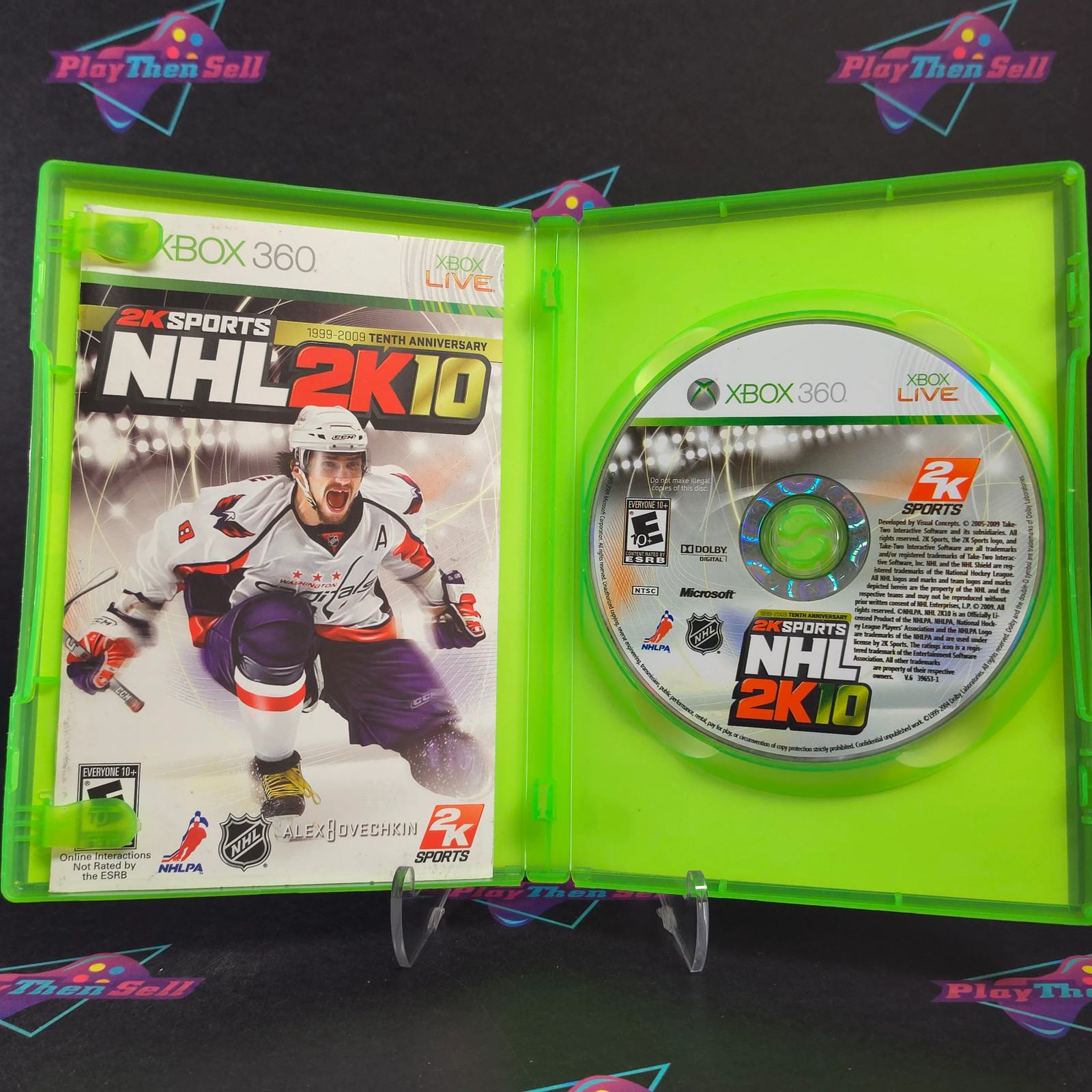 NHL 2K10 Xbox 360 Complete – Excellent – 1 Year Warranty